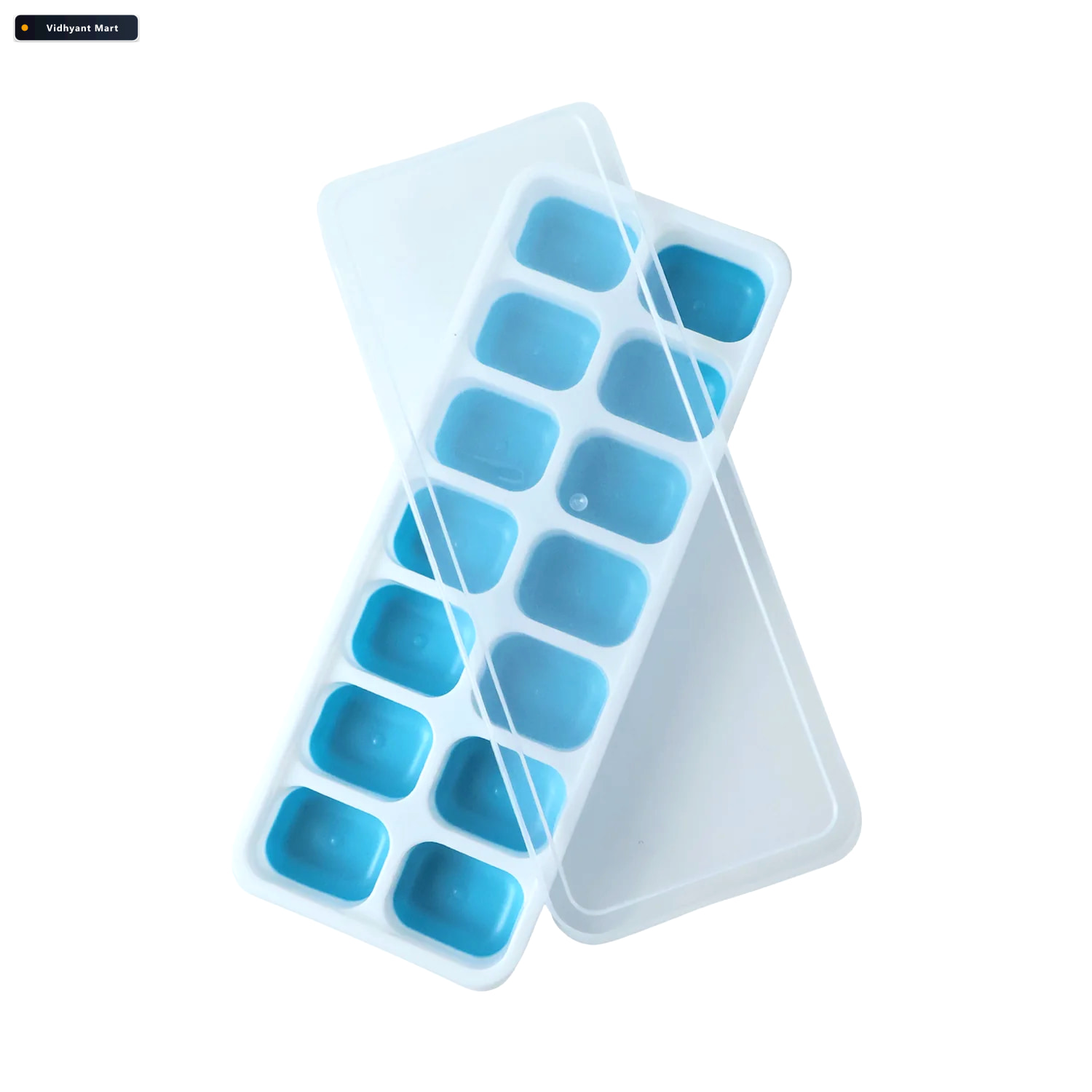 Vidhyant Mart 14 Grid Plastic Ice Cube Tray Easy Release Multipu 4
