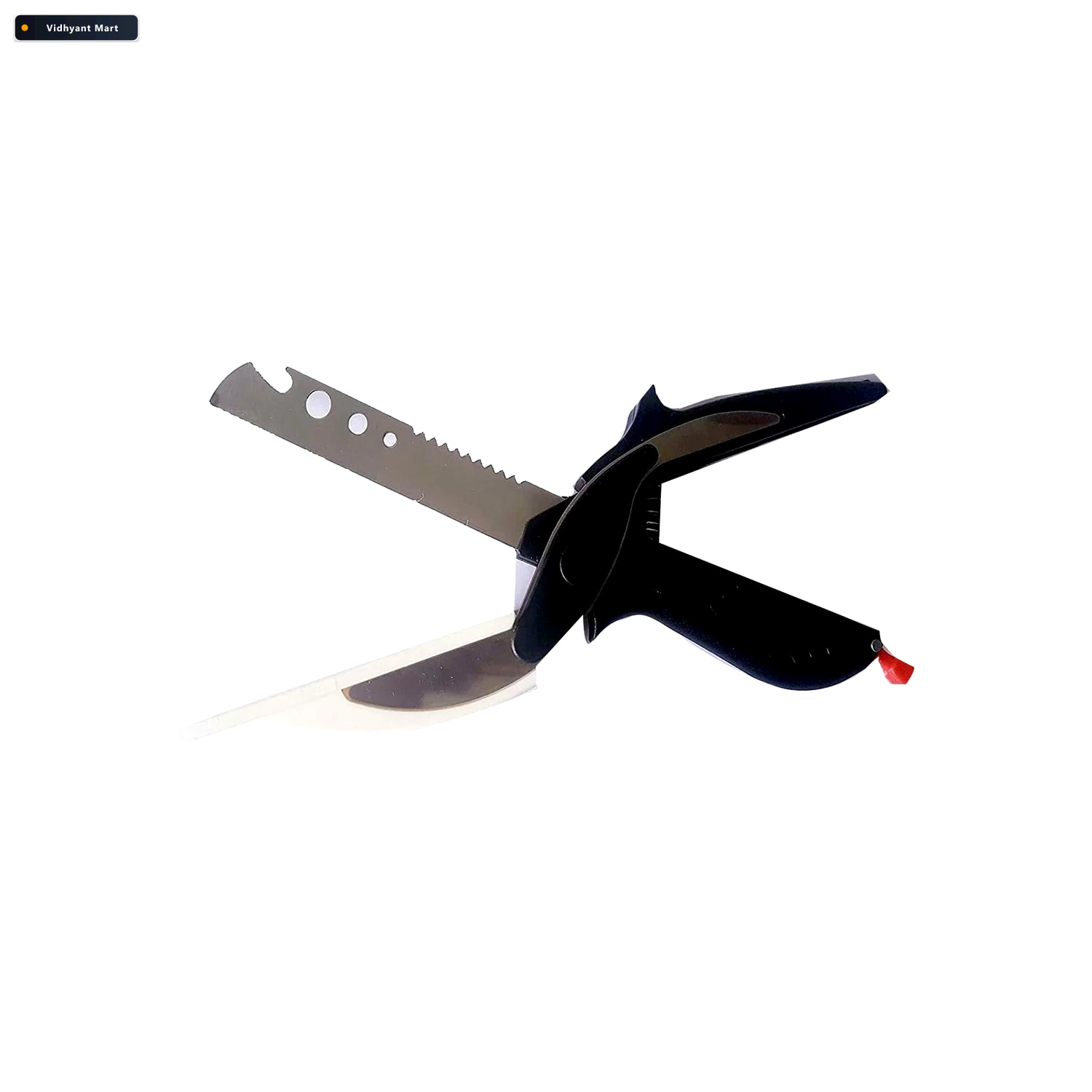 Vidhyant Mart 2 In 1 Clever Cutter With Stainless Steel Blade An 4