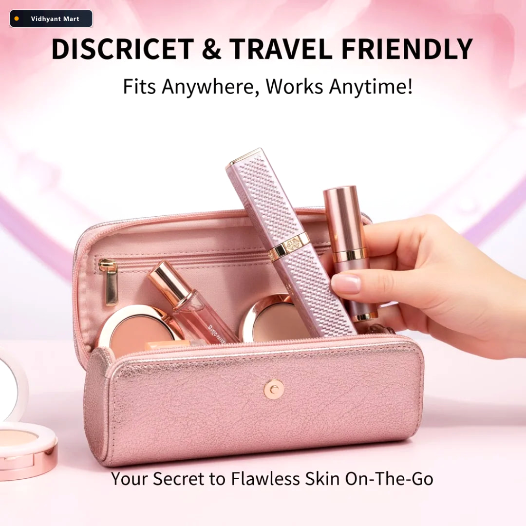 Vidhyant Mart 2 In 1 Eyebrow Razor Rechargeable Painless Hair Sh 3