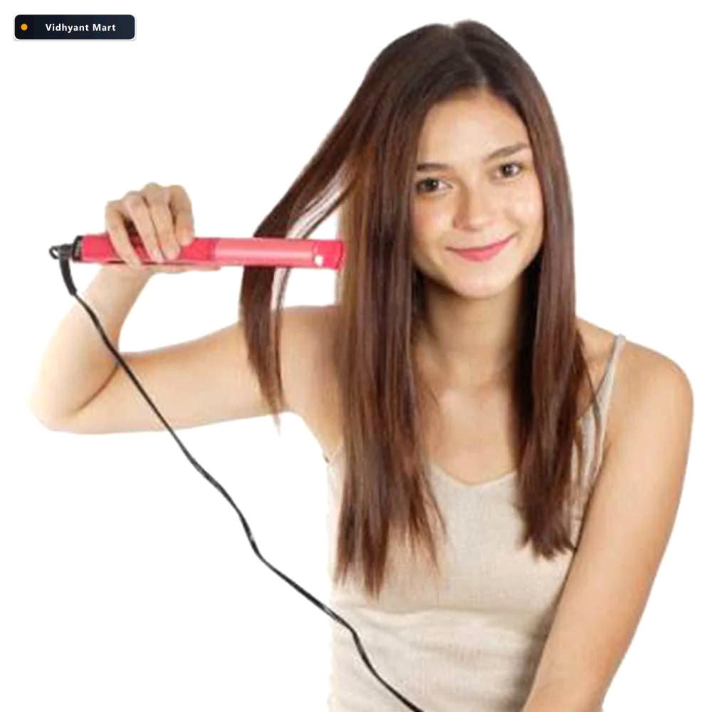 Vidhyant Mart 2 In 1 Hair Straightener Curler Ceramic Plates Cal 2