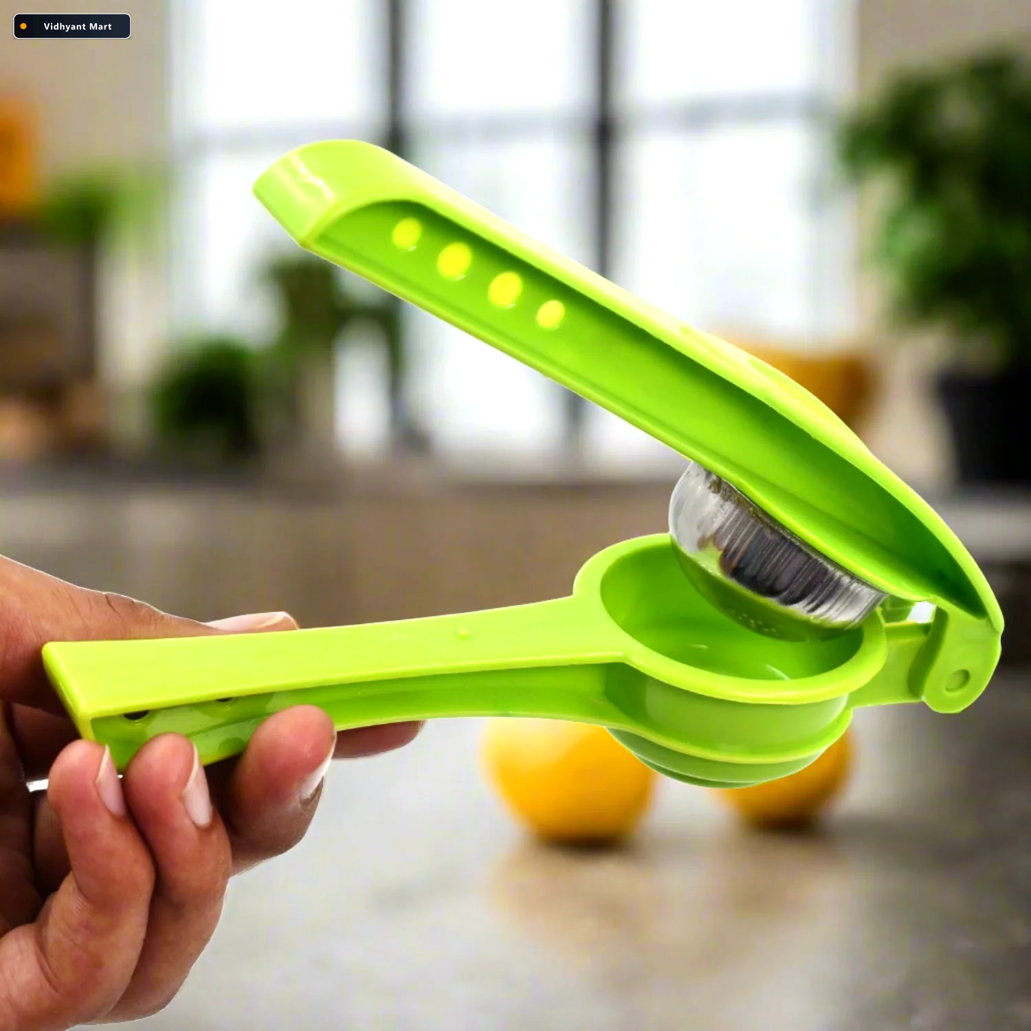 Vidhyant Mart 2 In 1 Lemon Squeezer Plastic Bottle Opener Quicks 2