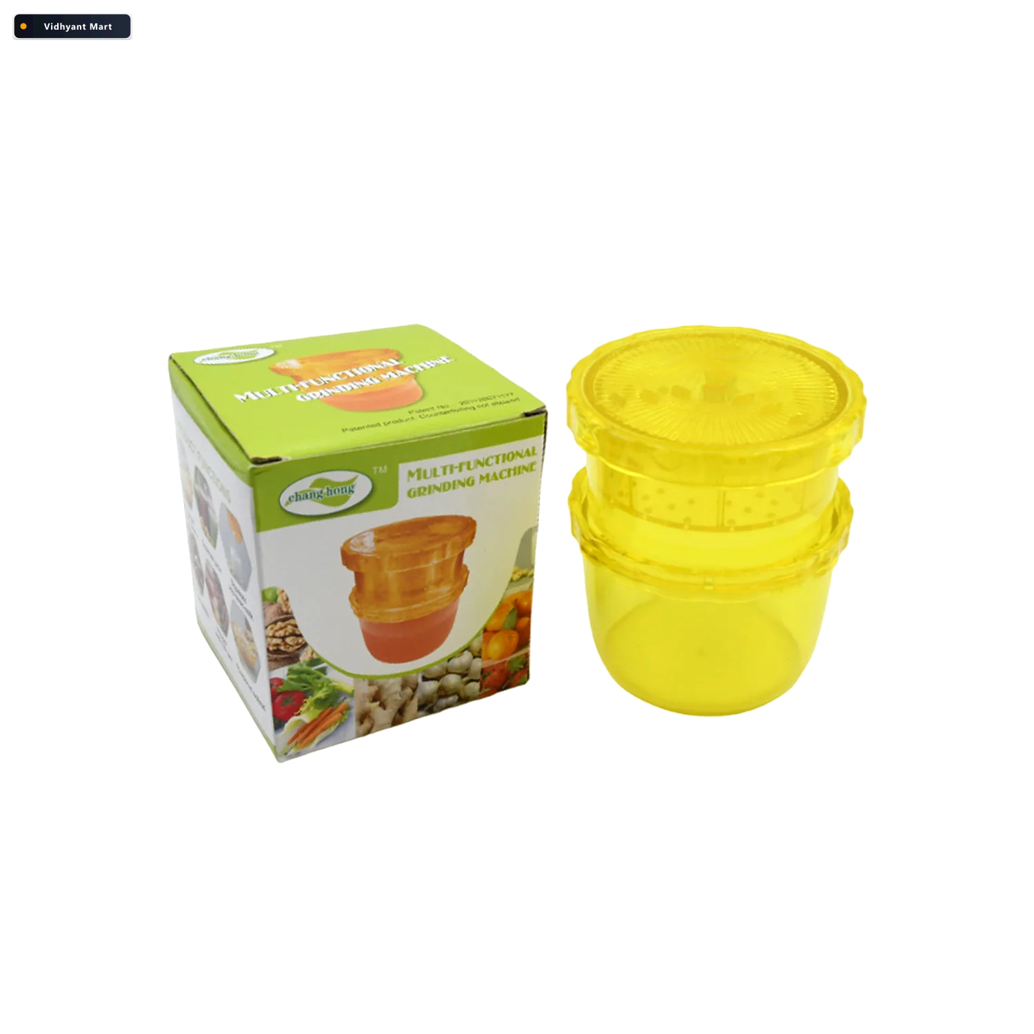 Vidhyant Mart 2 In 1 Manual Citrus Juicer Grinder Portable Easy 4