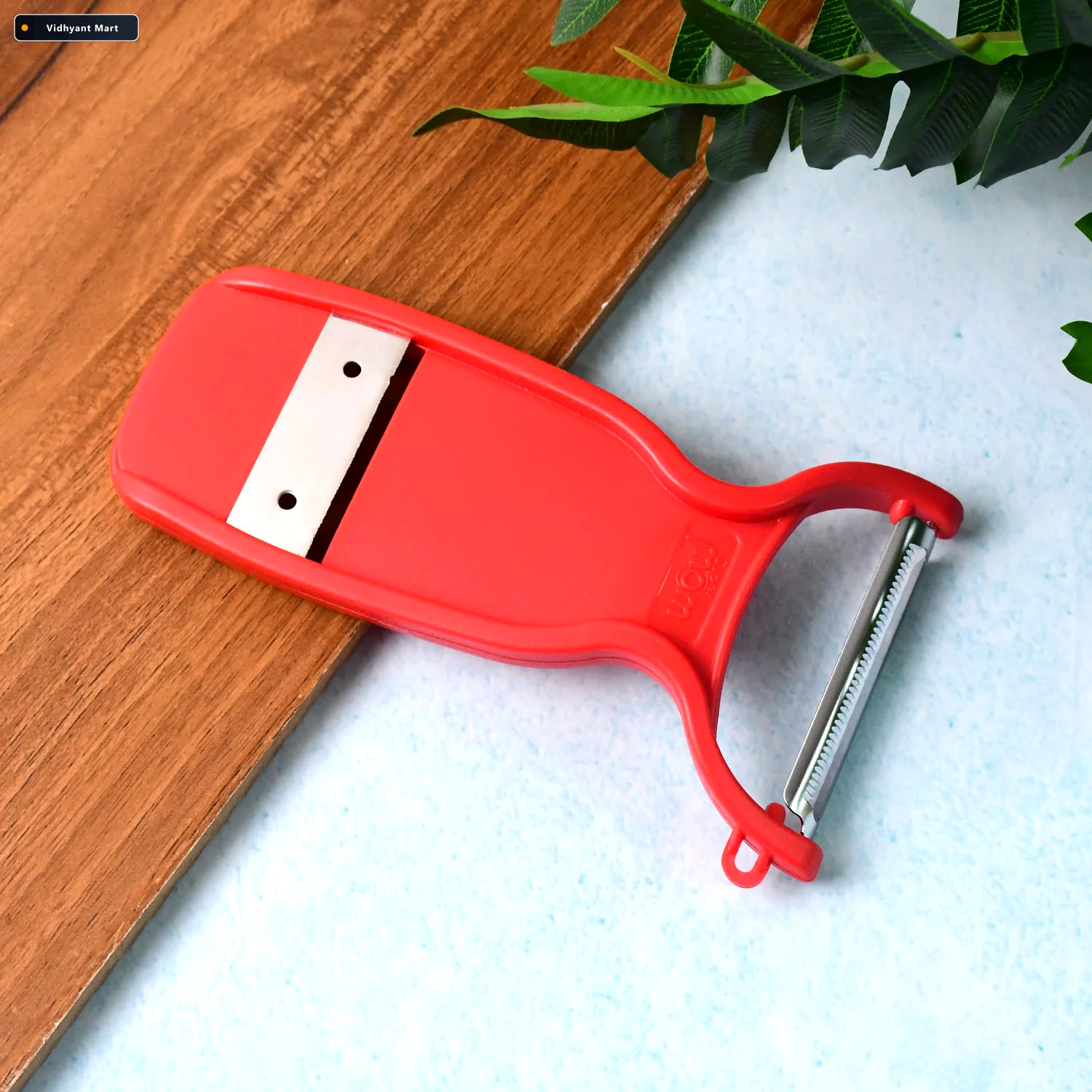 Vidhyant Mart 2 In 1 Stainless Steel Slicer Peeler Ultra Sharp K 1