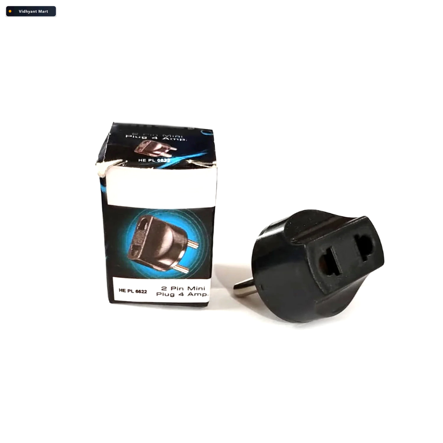 Vidhyant Mart 2 Pin Plug Adapter Universal To Indian Sockets Deo 4
