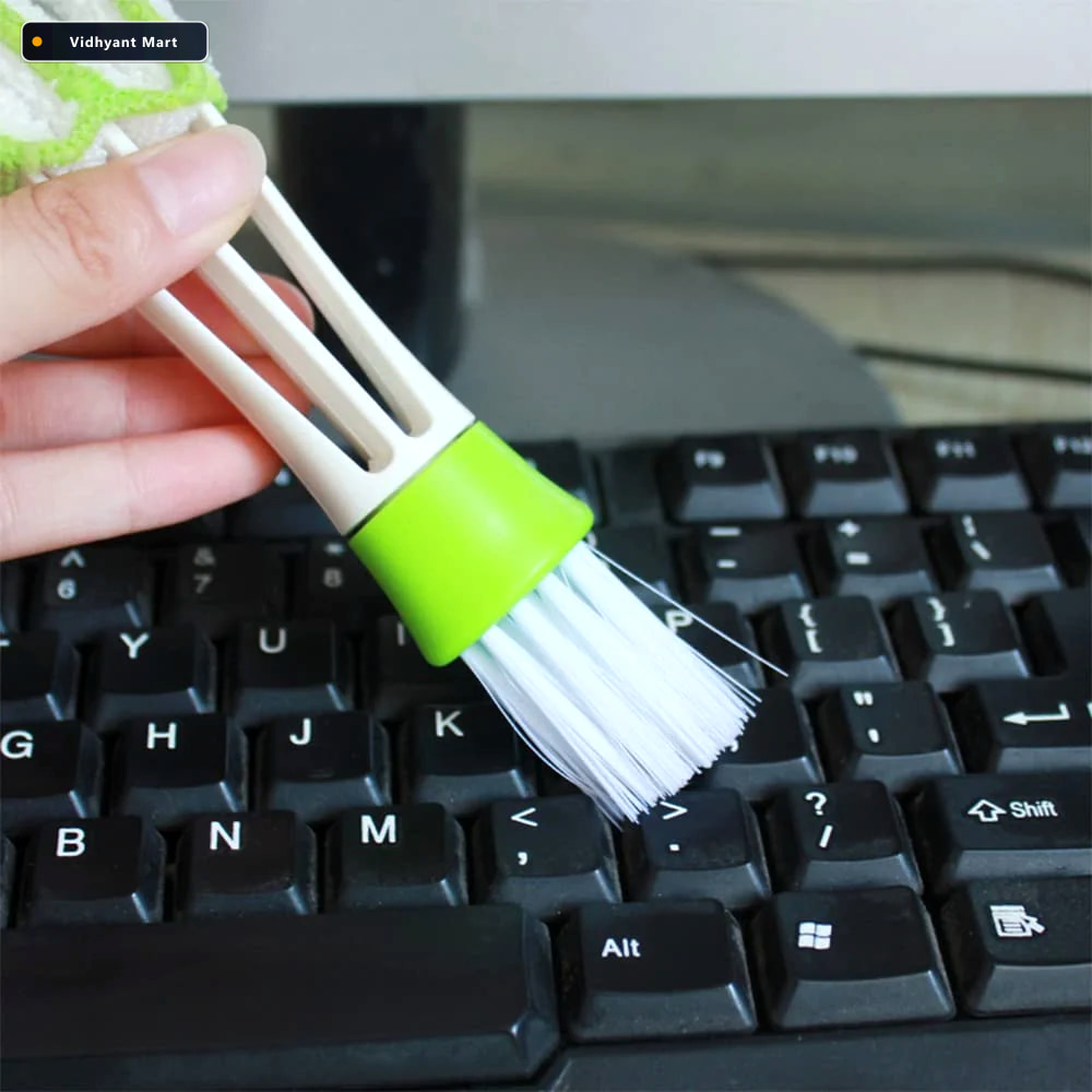 Vidhyant Mart 3 In 1 Cleaning Brush Effortless Dust Crevice Remo 1