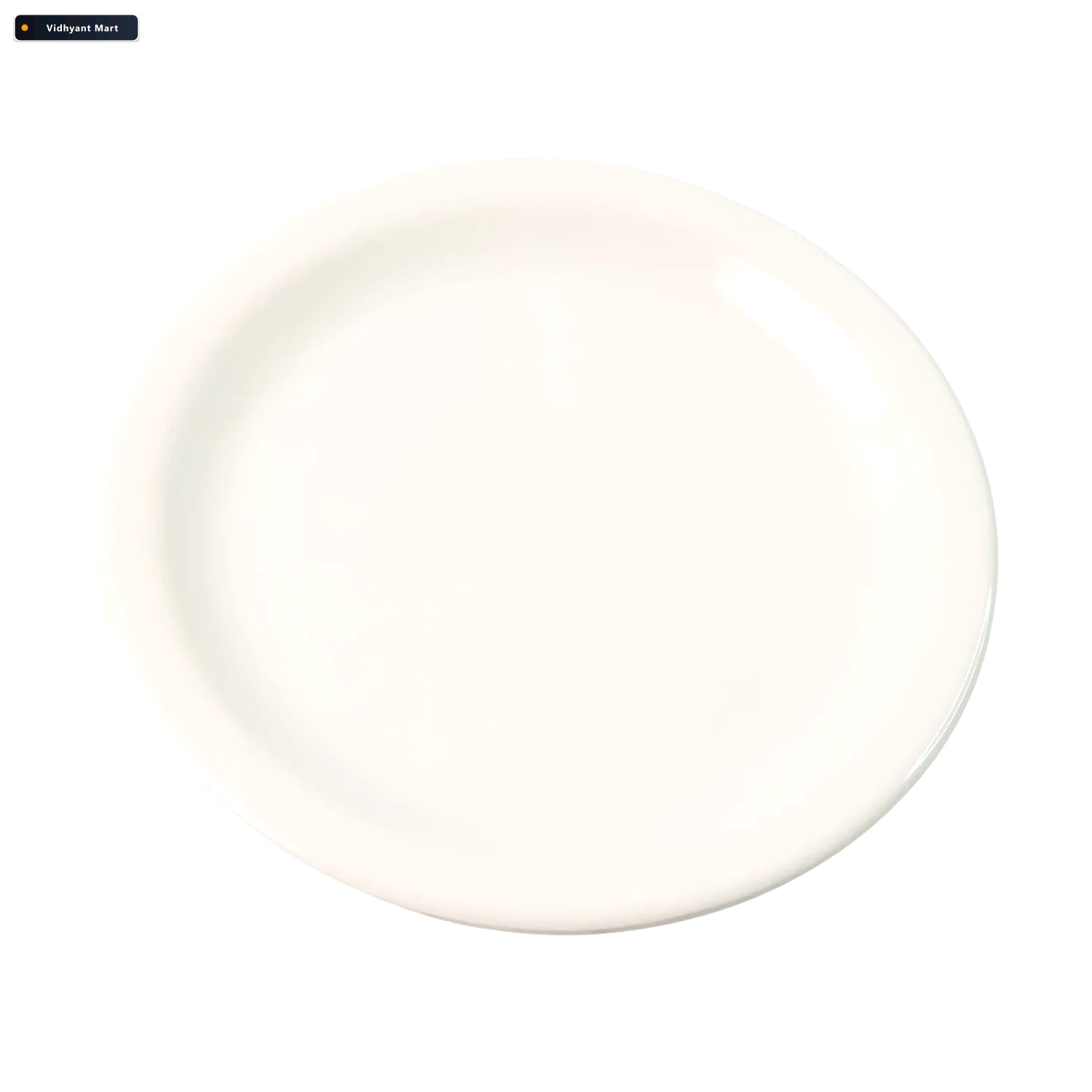 Vidhyant Mart 30 Cm Round Dinner Plate Durable Heat Resistant Se 4
