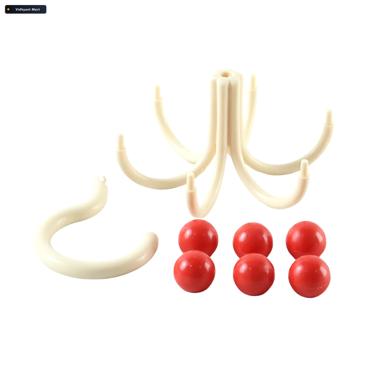 Vidhyant Mart 360 Degree Rotating Multi Arm Hanger Hook For Ward 4