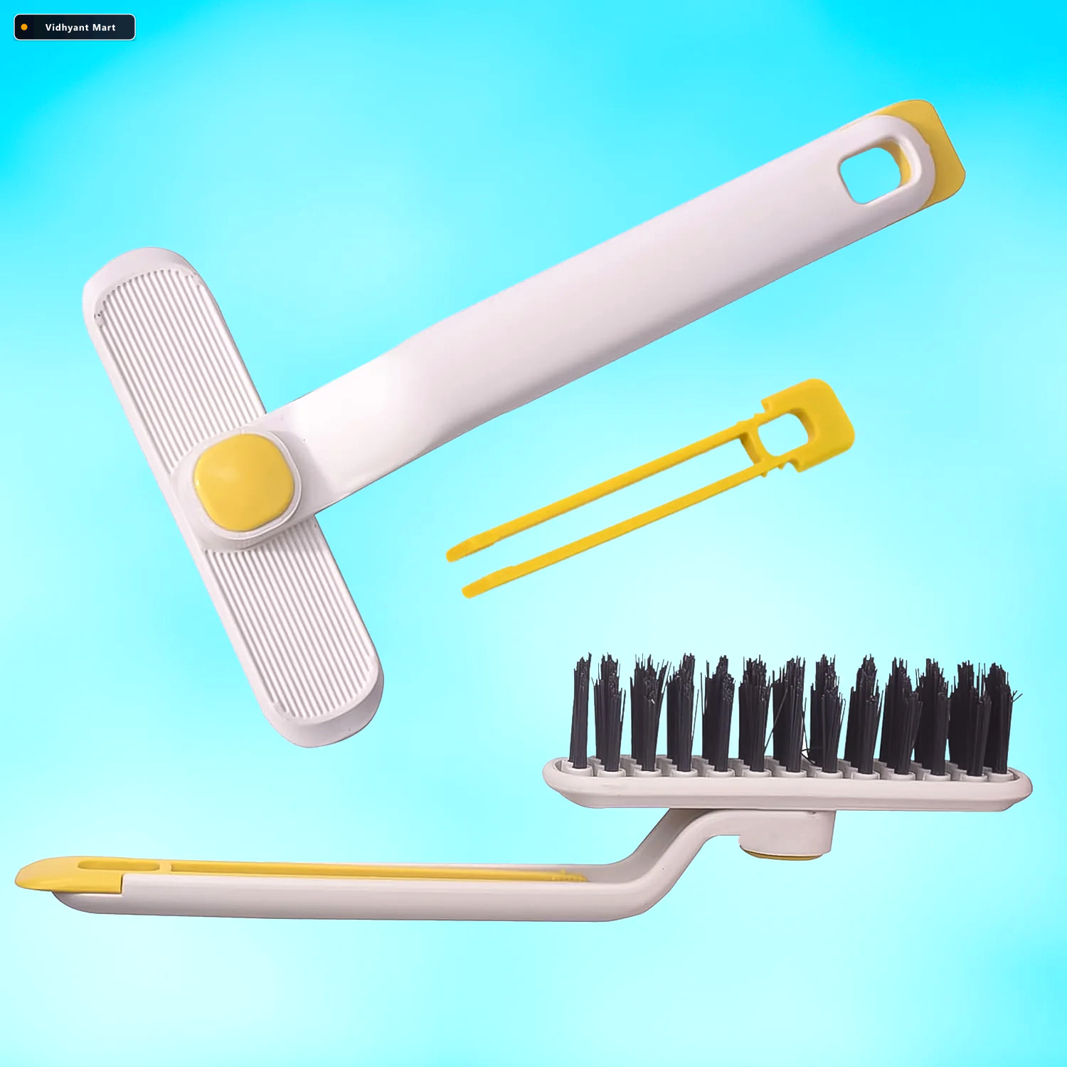 Vidhyant Mart 360 Rotating Floor Cleaning Brush Hard Bristles Fo 1