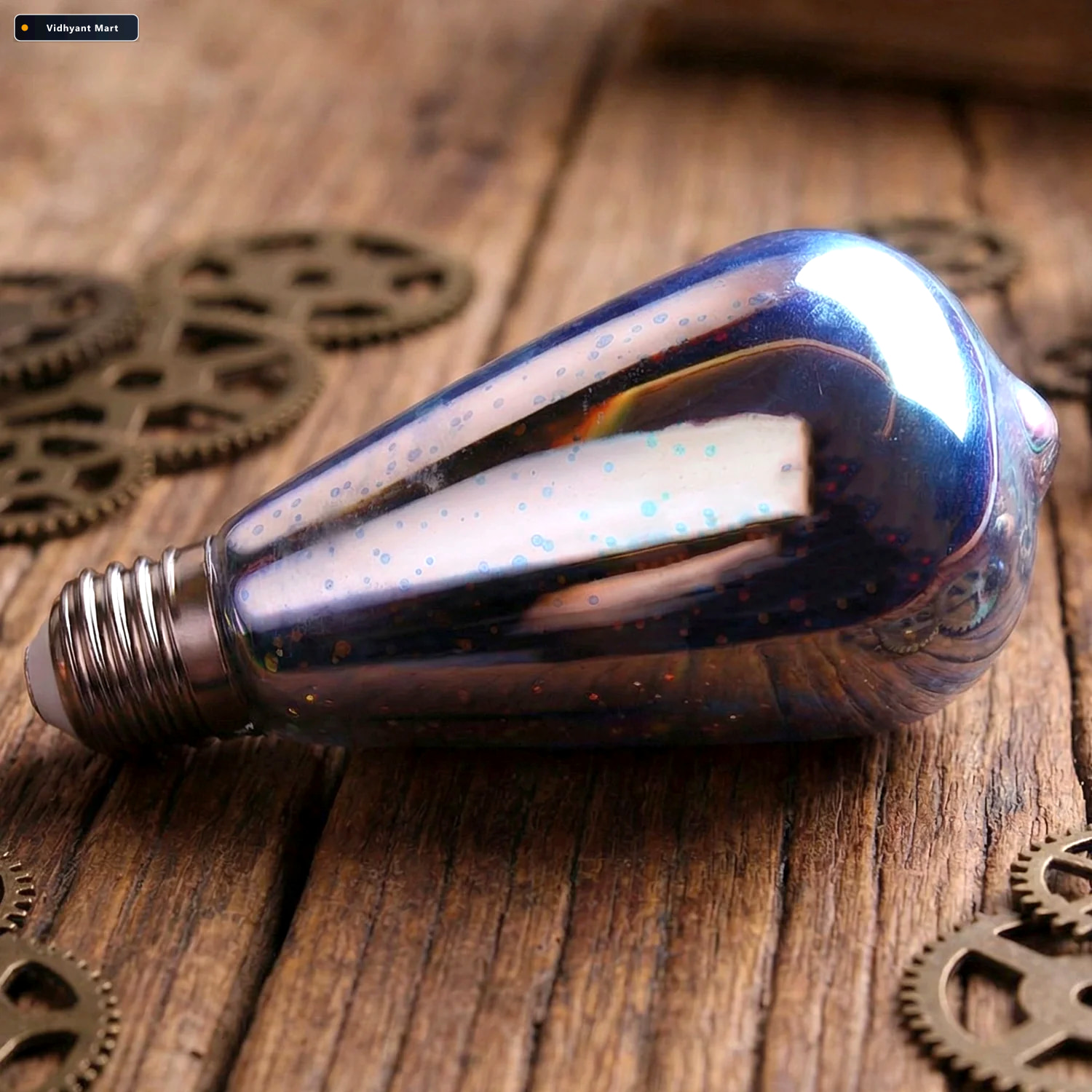 Vidhyant Mart 3d Firework Led Bulb Sparkling Ambience For Home D 4