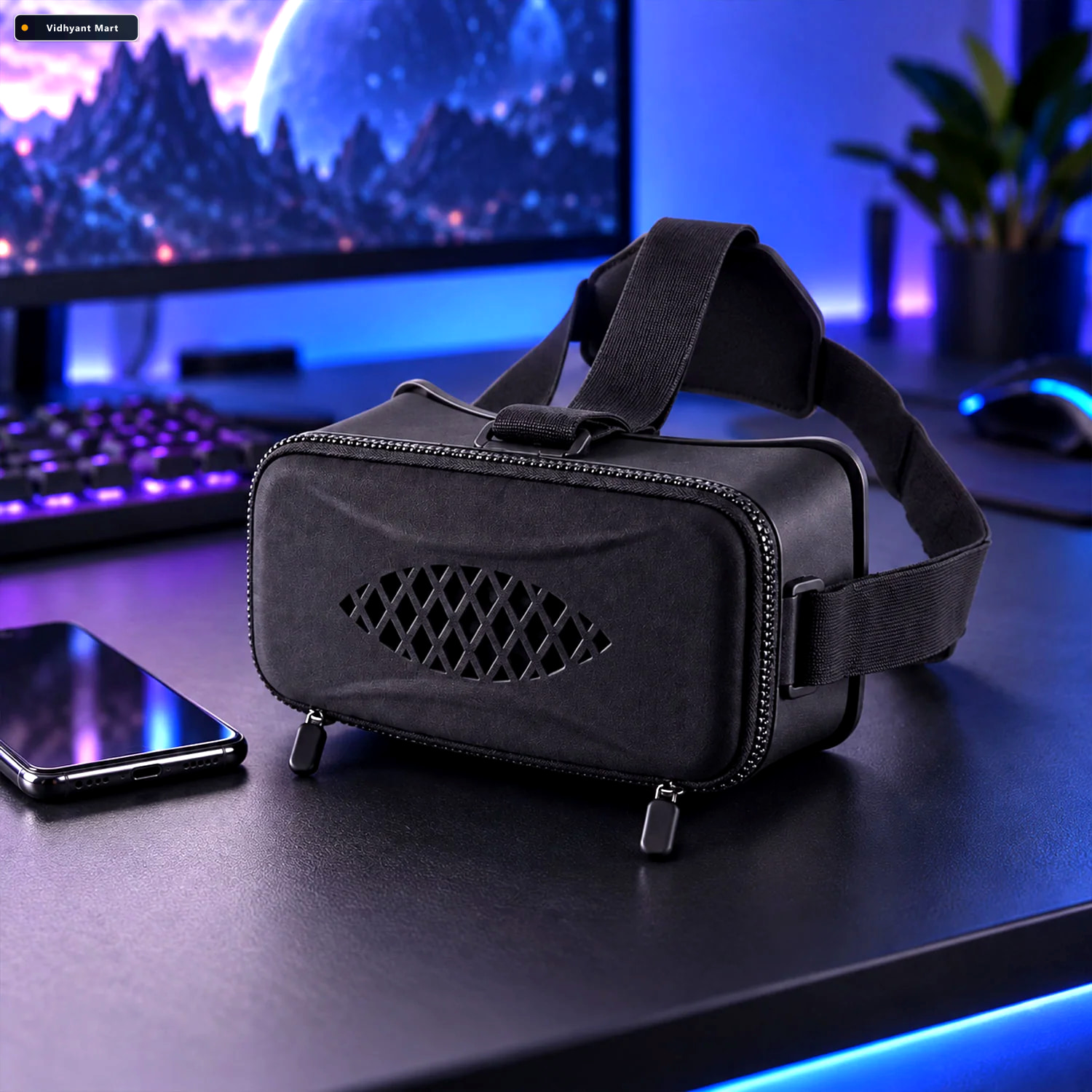 Vidhyant Mart 3d Virtual Reality Smartphone Headset With Focus C 3
