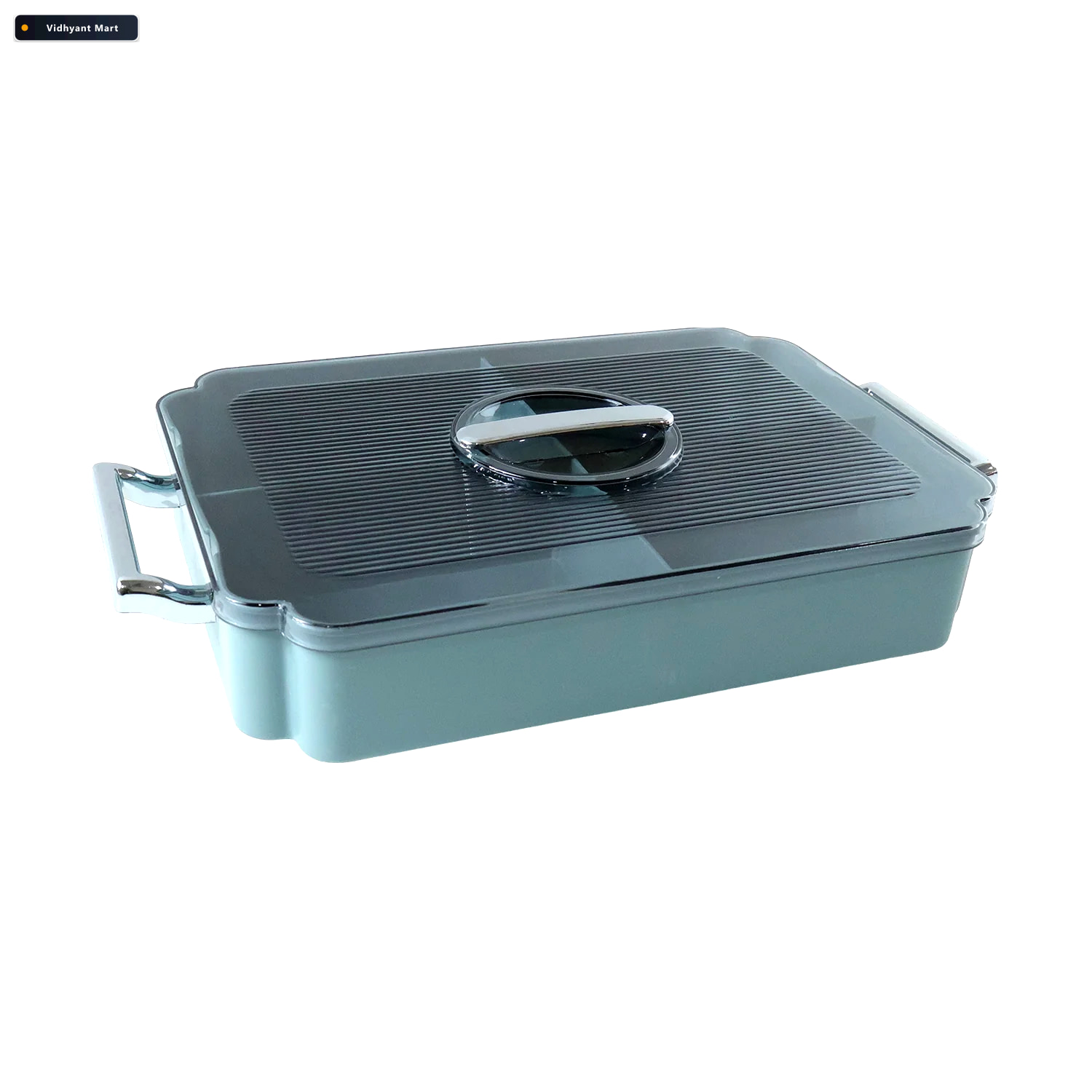 Vidhyant Mart 4 Compartment Plastic Food Storage Container Multi 4