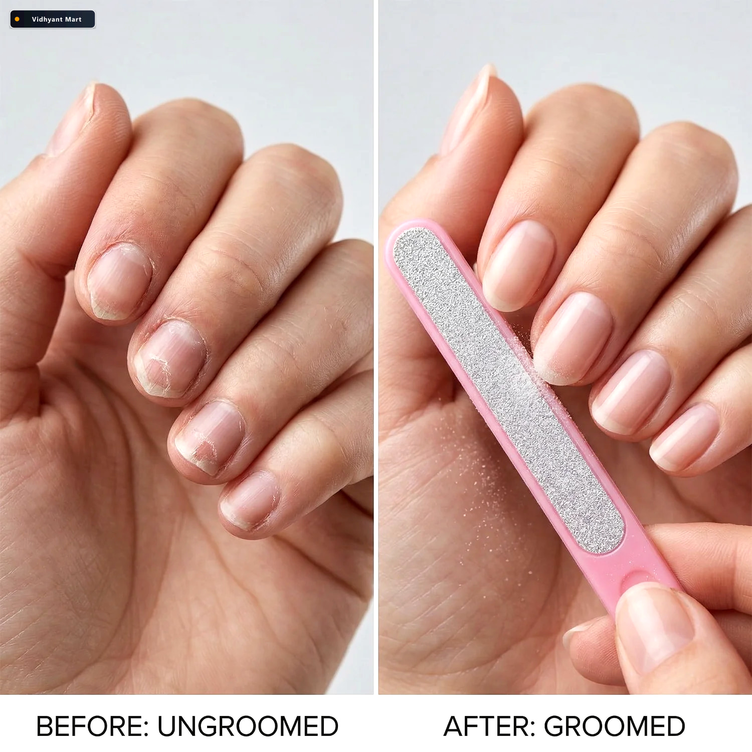 Vidhyant Mart 4 In 1 Manicure And Pedicure Grooming Kit Compact 3