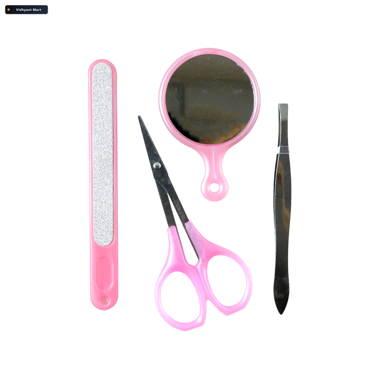 Vidhyant Mart 4 In 1 Manicure And Pedicure Grooming Kit Compact 4