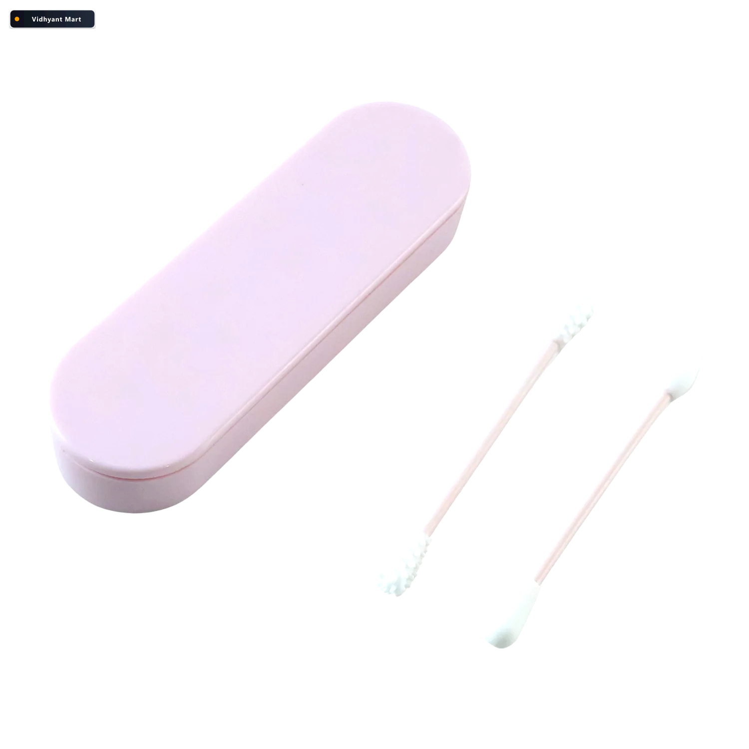 Vidhyant Mart 4 In 1 Reusable Silicone Ear Swab Set With Case Wa 4