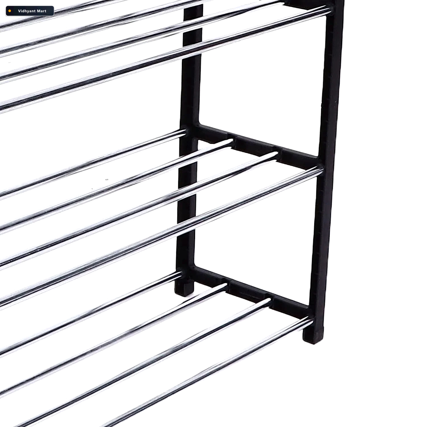 Vidhyant Mart 4 Tier Shoe Rack Space Saving Footwear Storage Ind 4