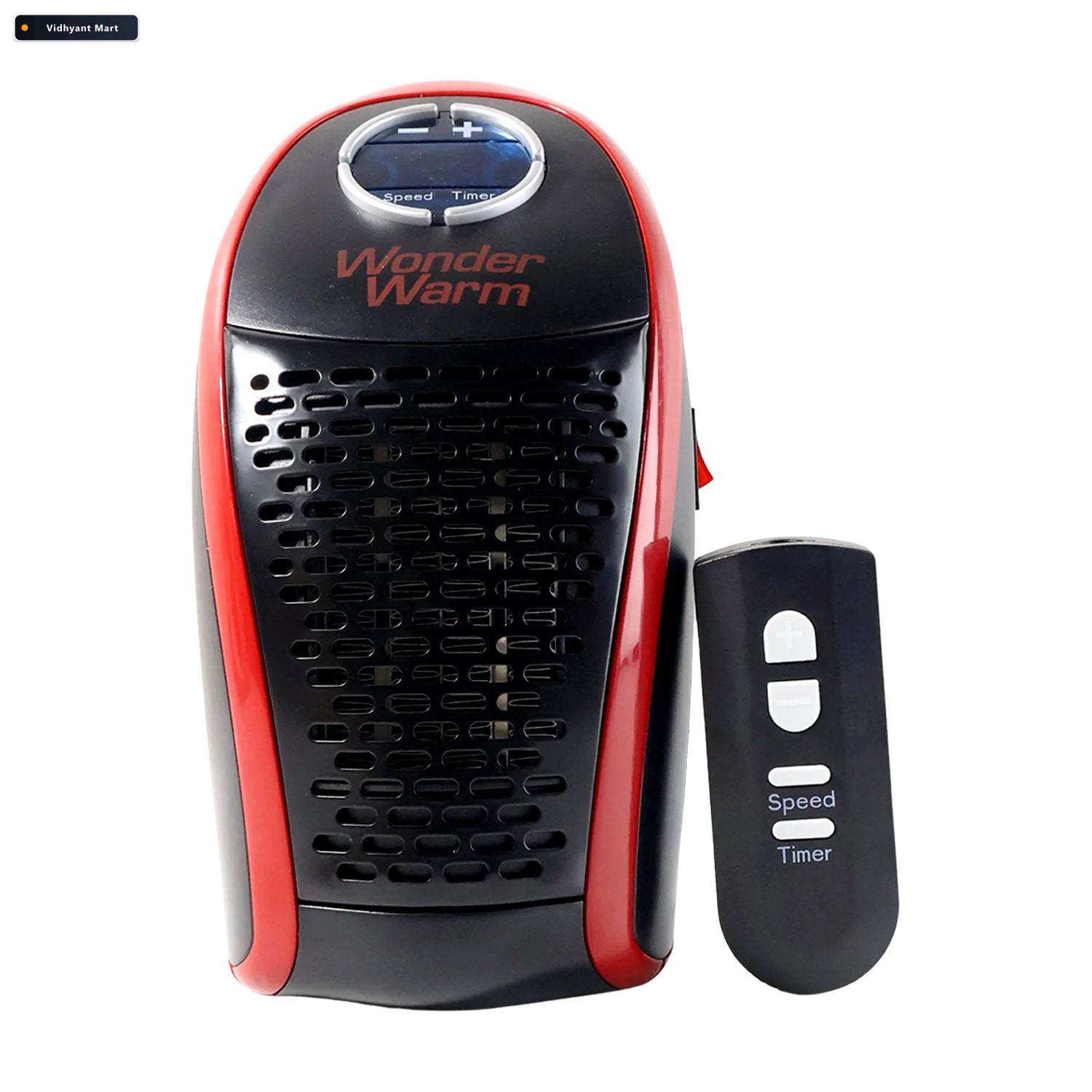 Vidhyant Mart 400w Wall Plug Room Heater Compact Heating With Re 4