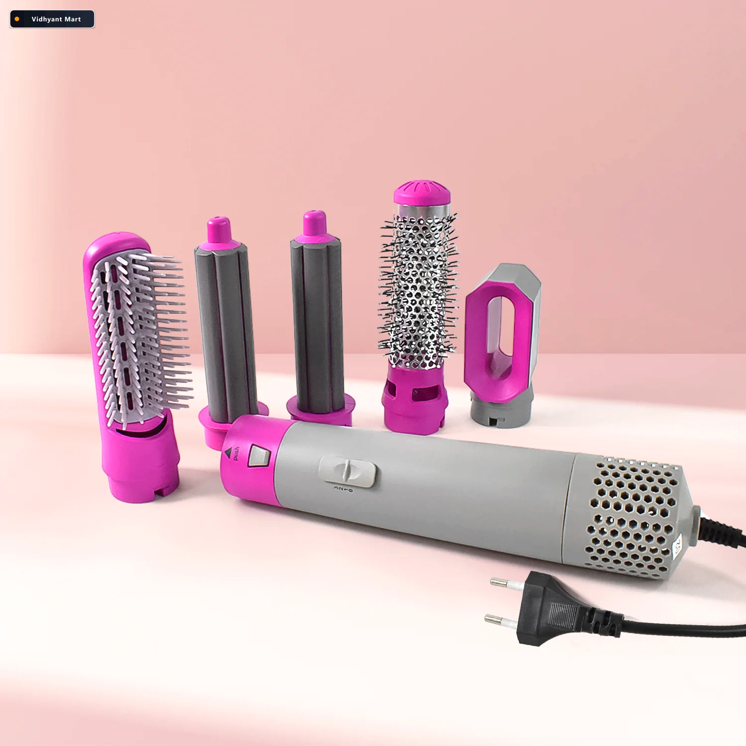 Vidhyant Mart 5 In 1 Hair Dryer Brush Multifunctional Hot Air St 3
