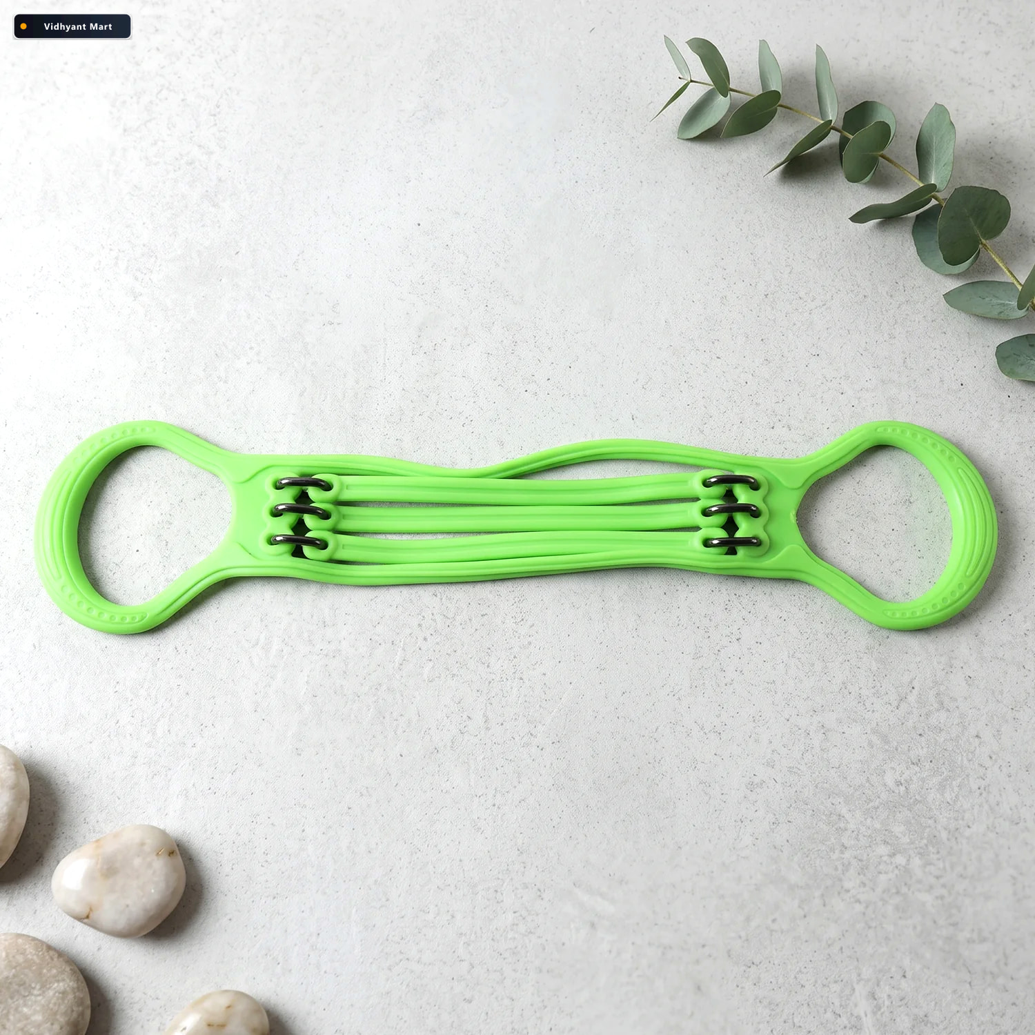 Vidhyant Mart 5 Tube Silicone Chest Expander Resistance Band For 2