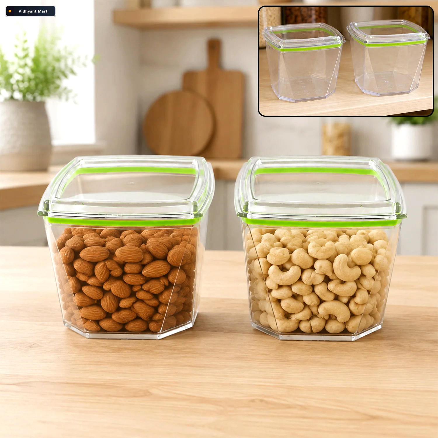 Vidhyant Mart 500ml Leak Proof Food Storage Container Set Durabl 1