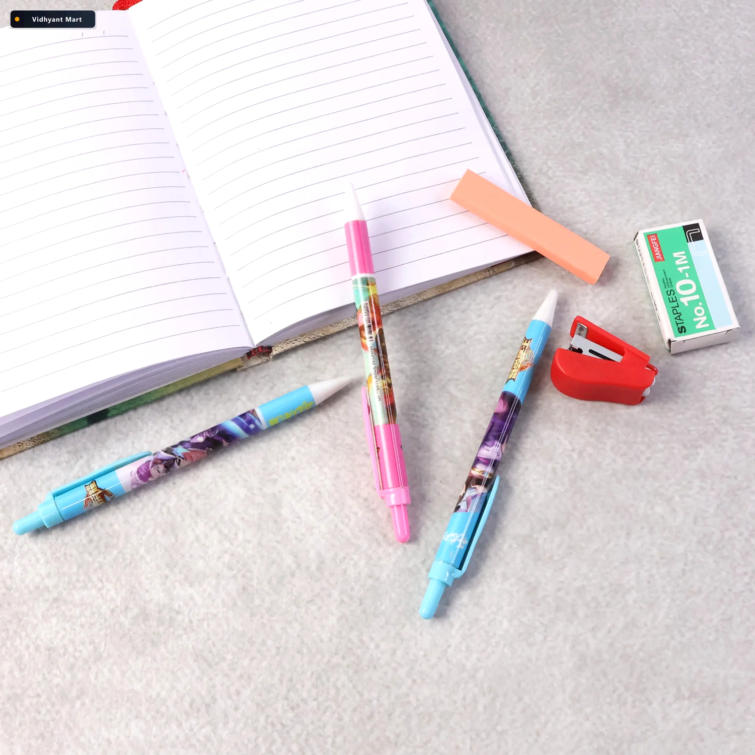 Vidhyant Mart 6 In 1 Stationery Set Compact All In One School Of 2