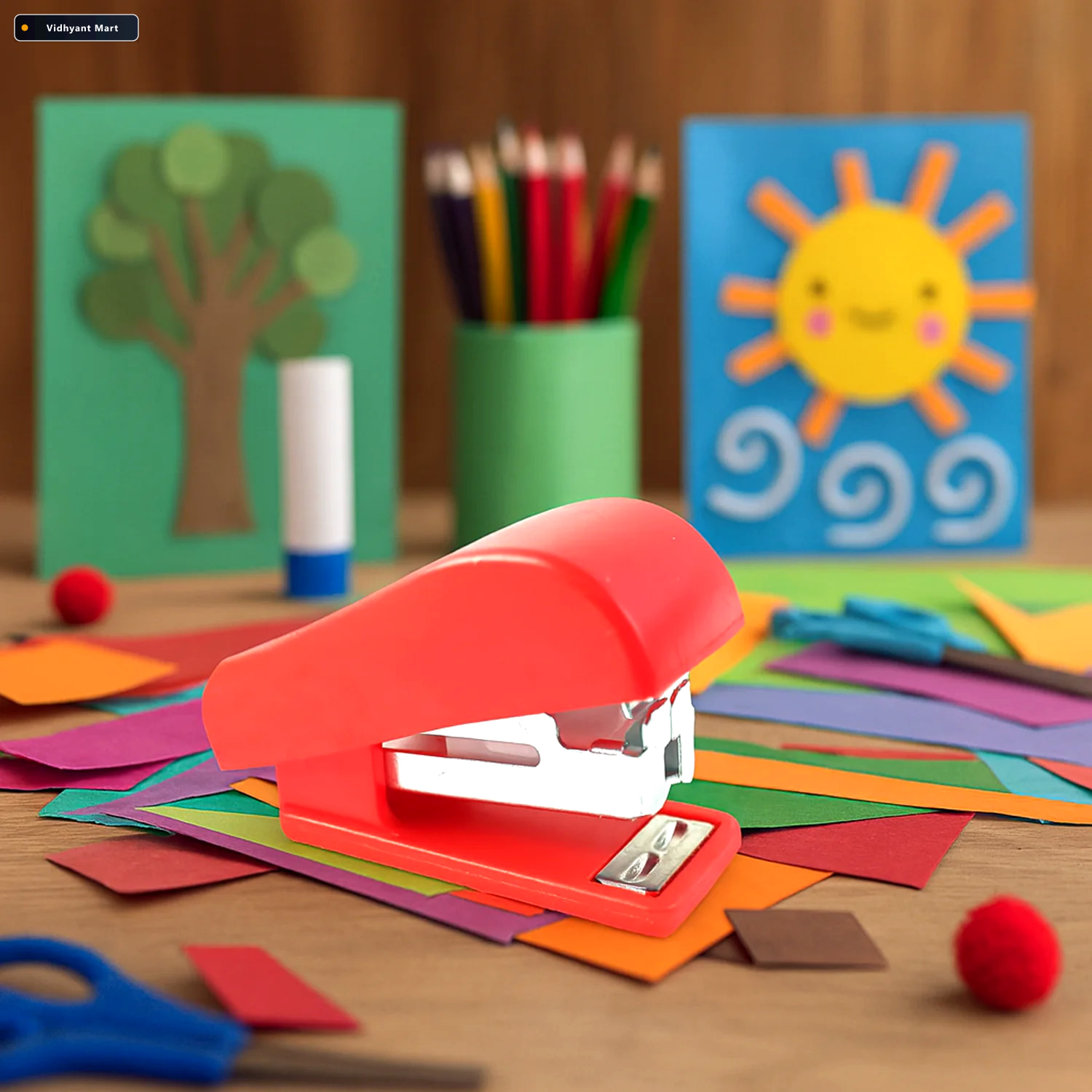 Vidhyant Mart 6 In 1 Stationery Set Compact All In One School Of 3