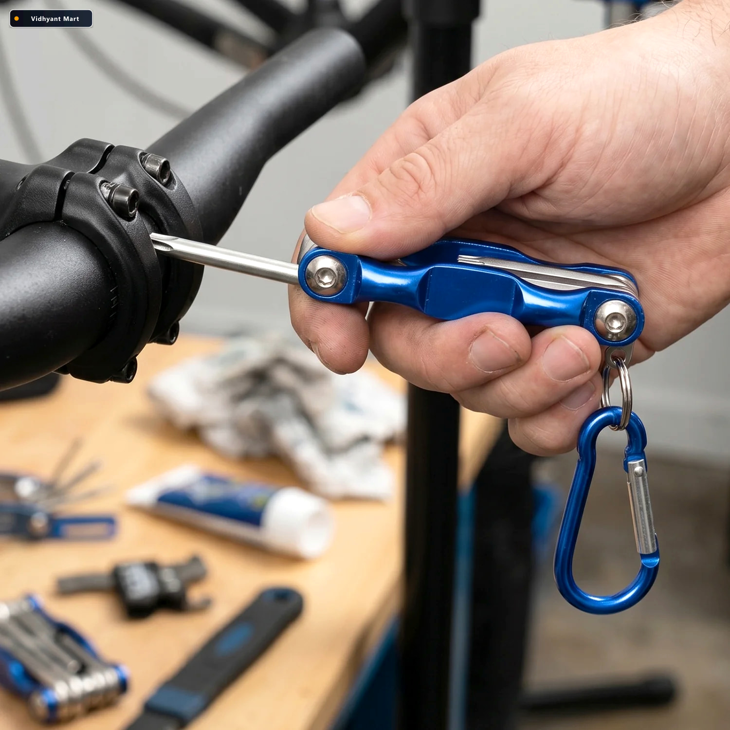 Vidhyant Mart 8 In 1 Portable Cycling Repair Tool Kit Compact Du 4