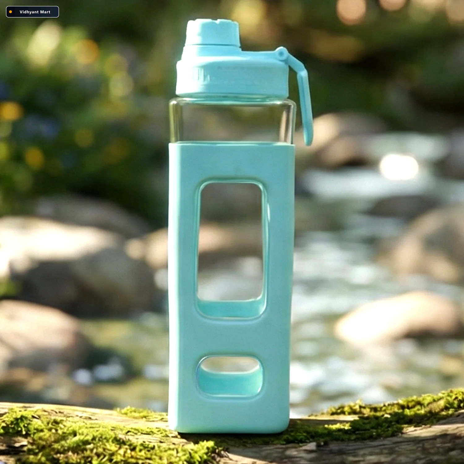 Vidhyant Mart 900ml Leakproof Plastic Water Bottle Large Capacit 4