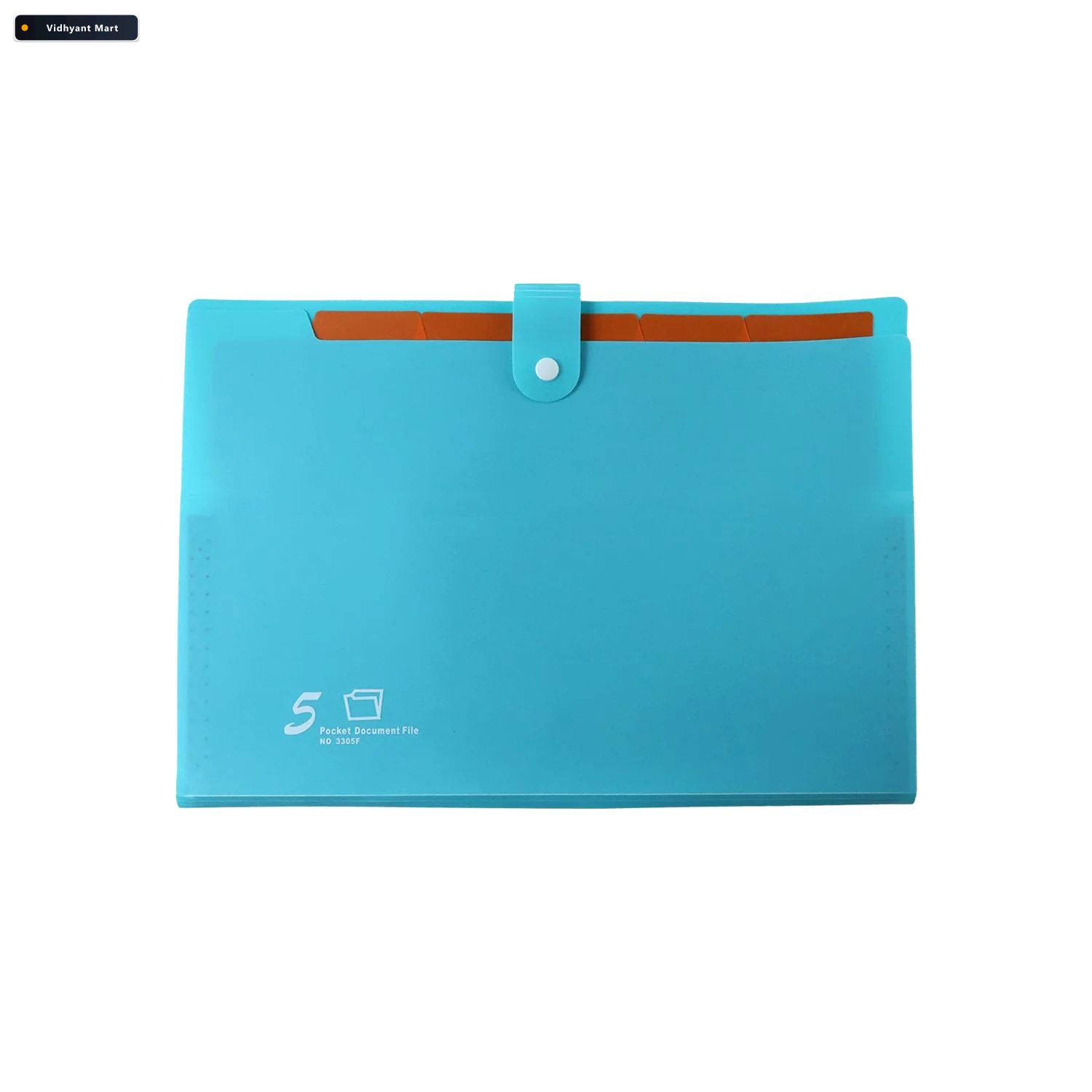 Vidhyant Mart A4 Document Folder Expandable Multi Pocket Organiz 4