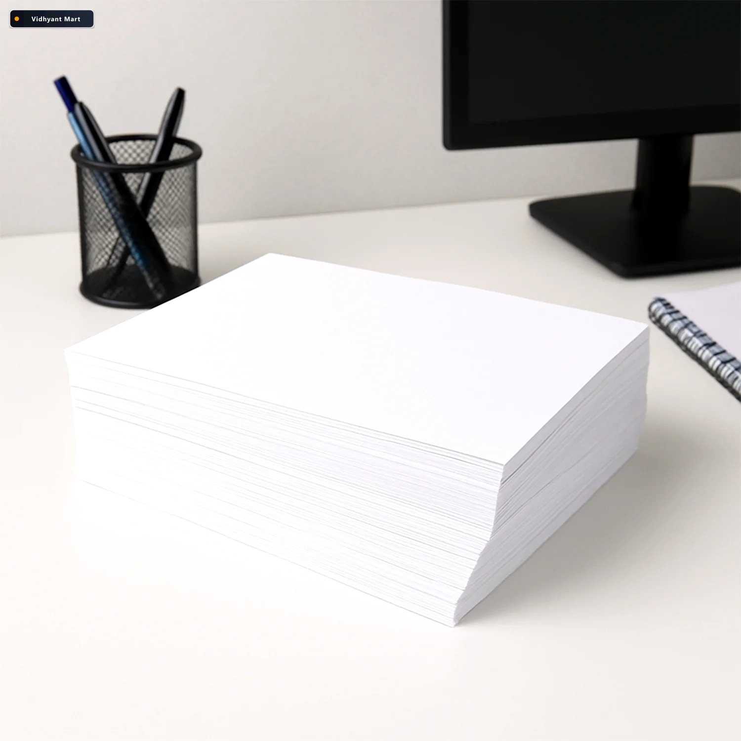 Vidhyant Mart A4 High Bright Copier Paper 70 Gsm 500 Sheets Pack 3