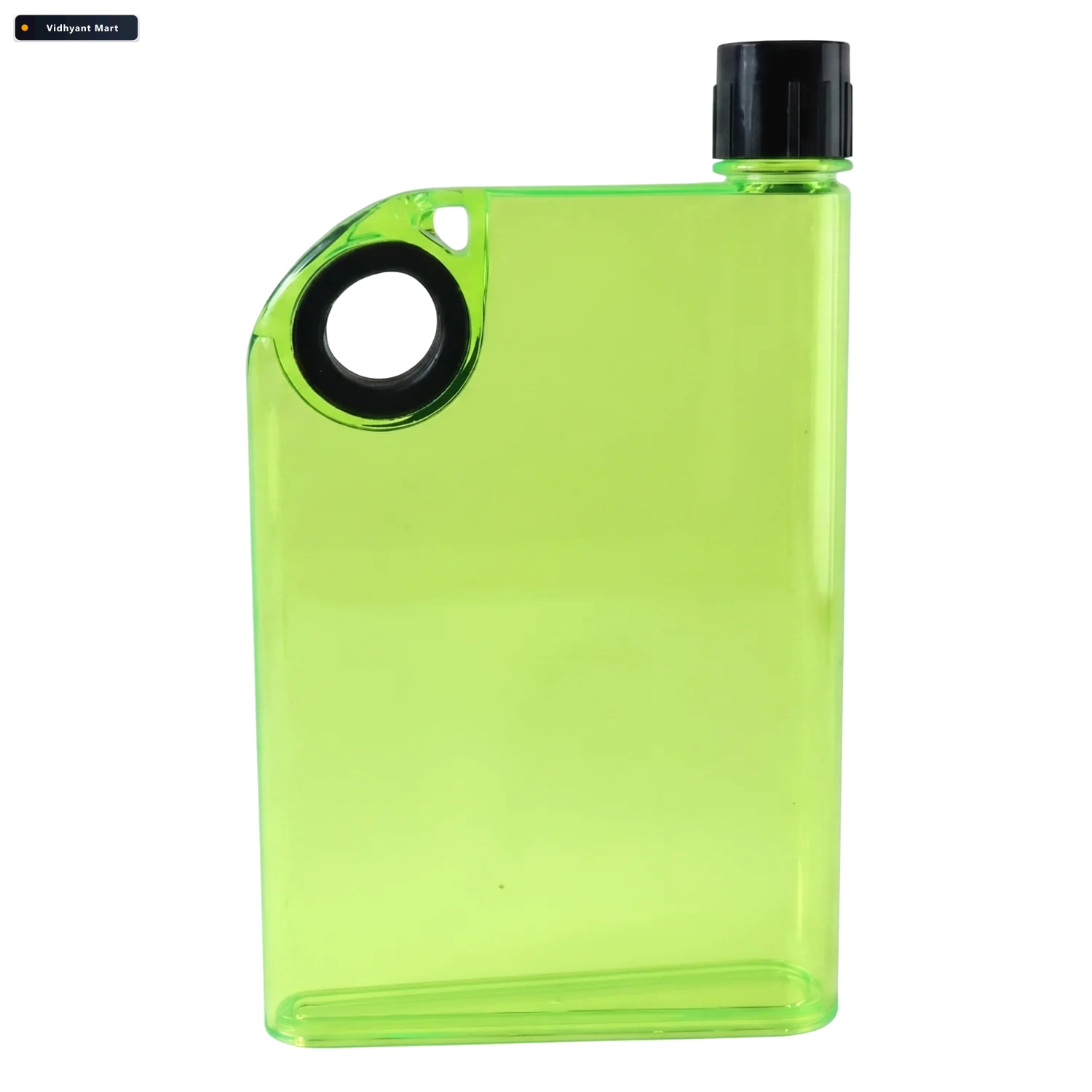 Vidhyant Mart A5 Notebook Shape Travel Water Bottle Slim Flat Bo 4