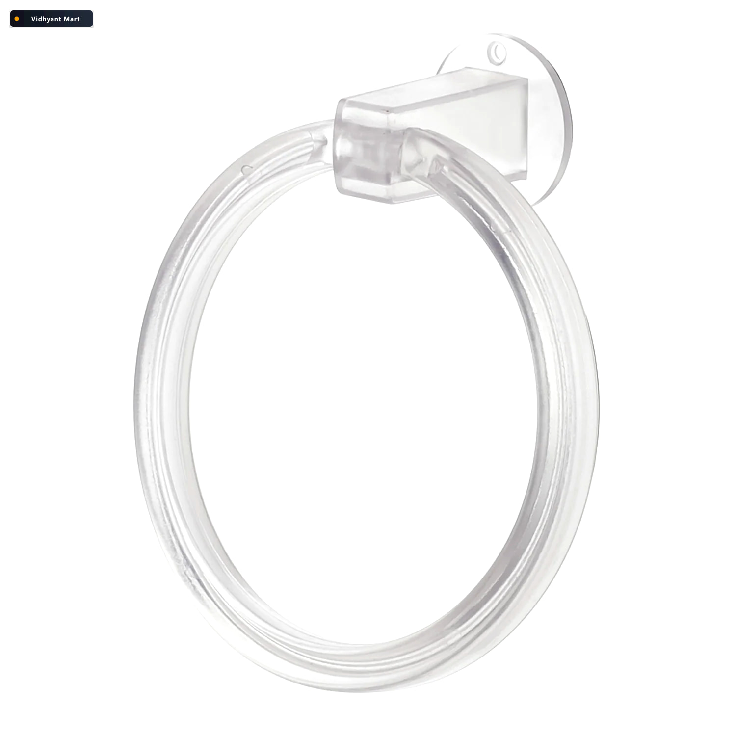 Vidhyant Mart Abs Towel Ring Unbreakable Wall Mounted Holder Bat 4