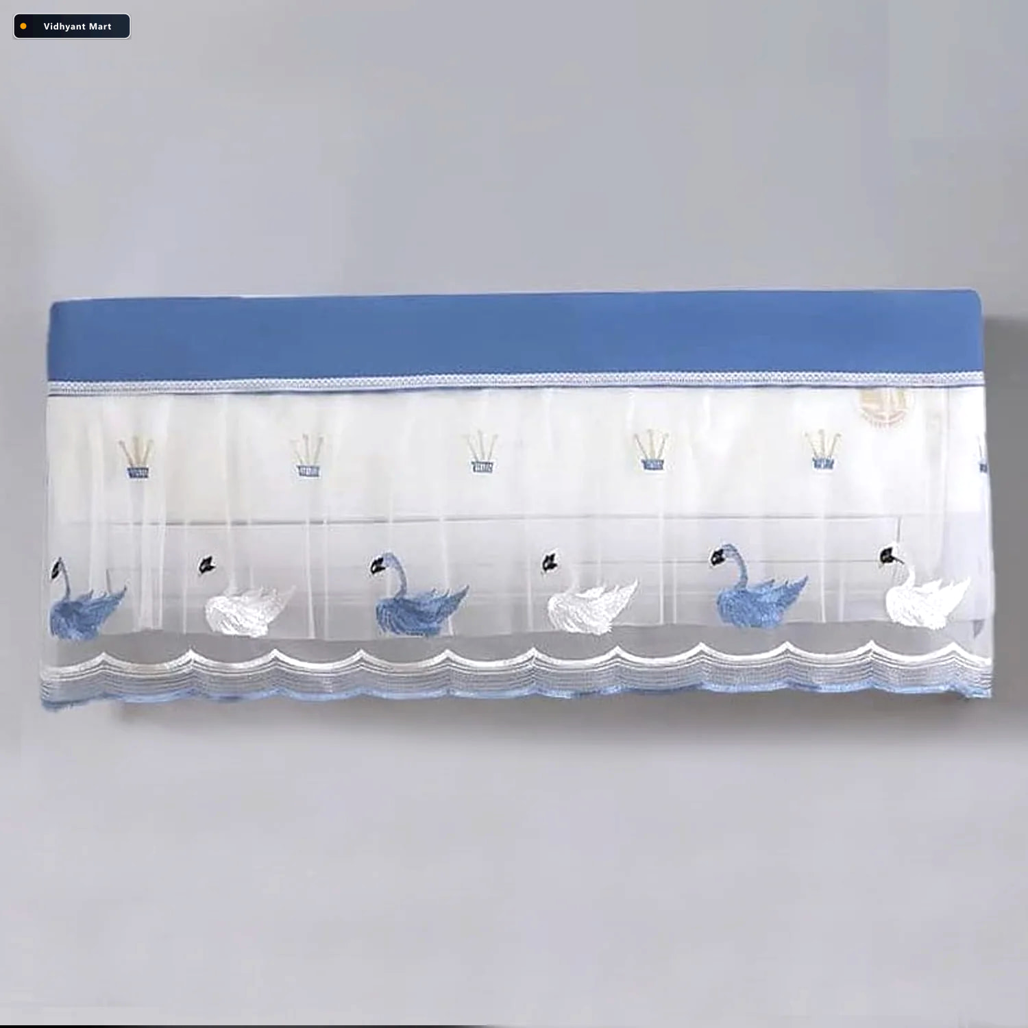 Vidhyant Mart Ac Dust Cover For 1 Ton Split Ac Designer Washable 3