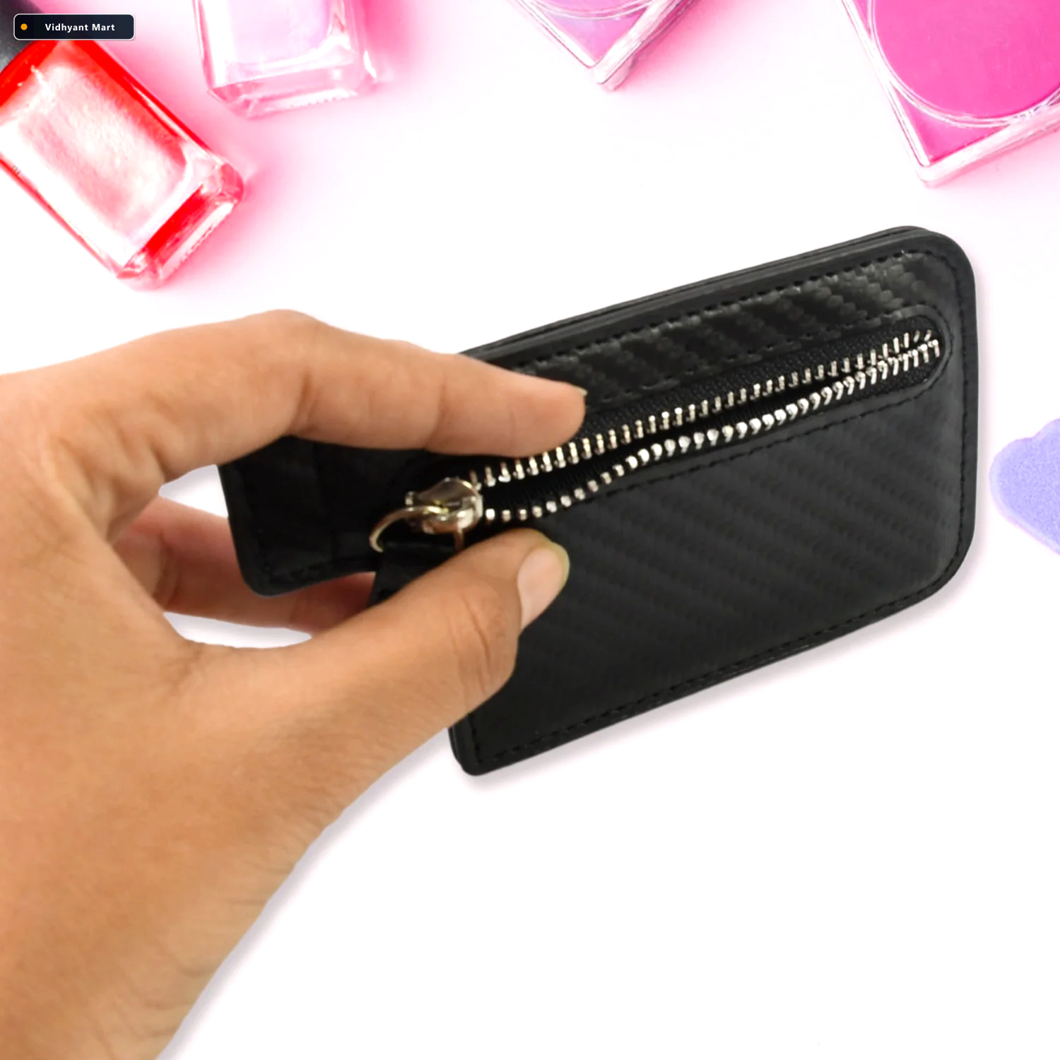 Vidhyant Mart Adhesive Phone Card Holder Wallet Stand For Smartp 3