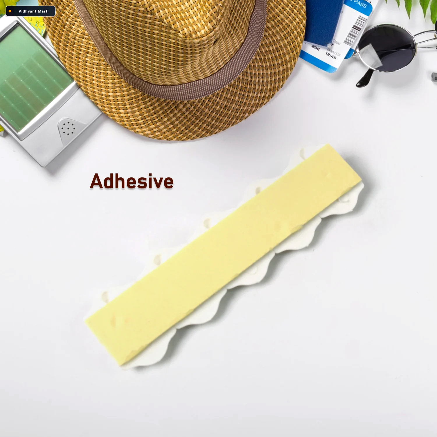 Vidhyant Mart Adhesive Wall Hooks Strong Drill Free Set Of 10 Gl 3
