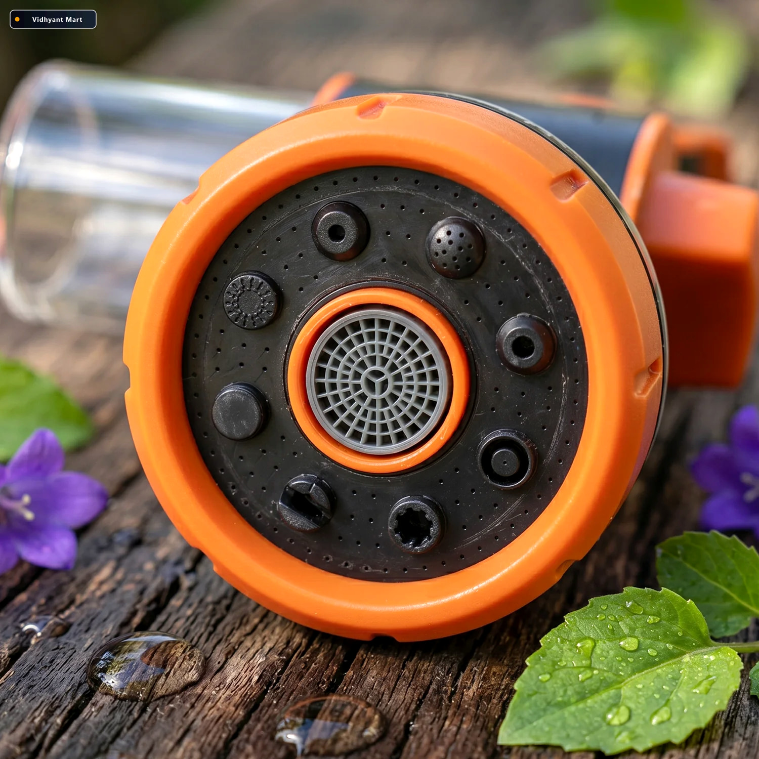 Vidhyant Mart Adjustable Hose Spray Nozzle Multi Pattern Water G 3