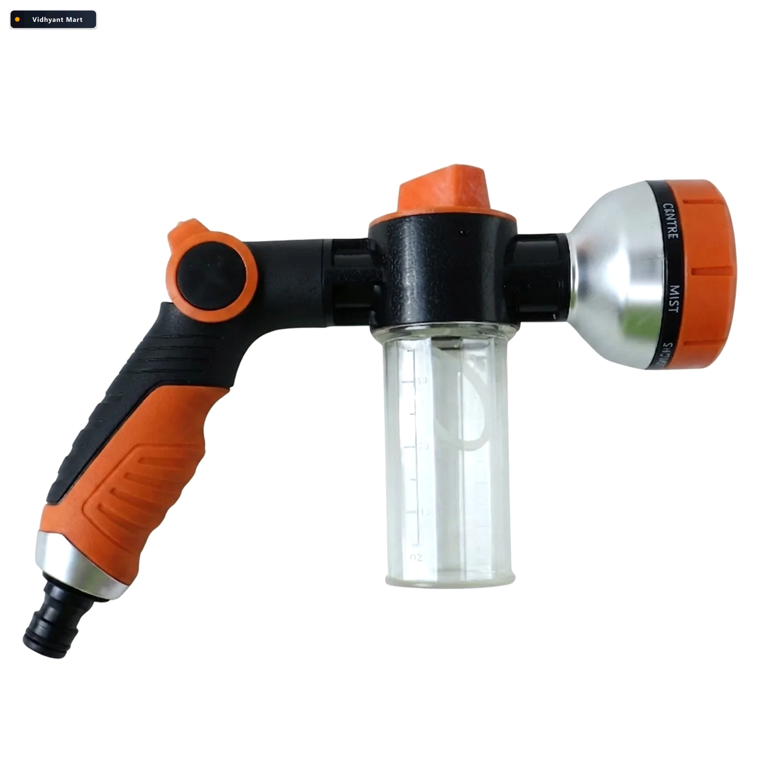Vidhyant Mart Adjustable Hose Spray Nozzle Multi Pattern Water G 4