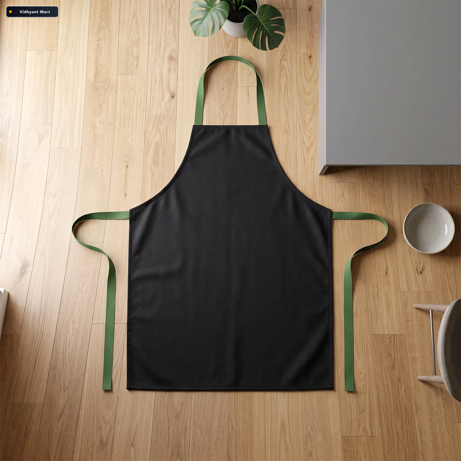 Vidhyant Mart Adjustable Kitchen Cooking Apron For Women With Ne 3