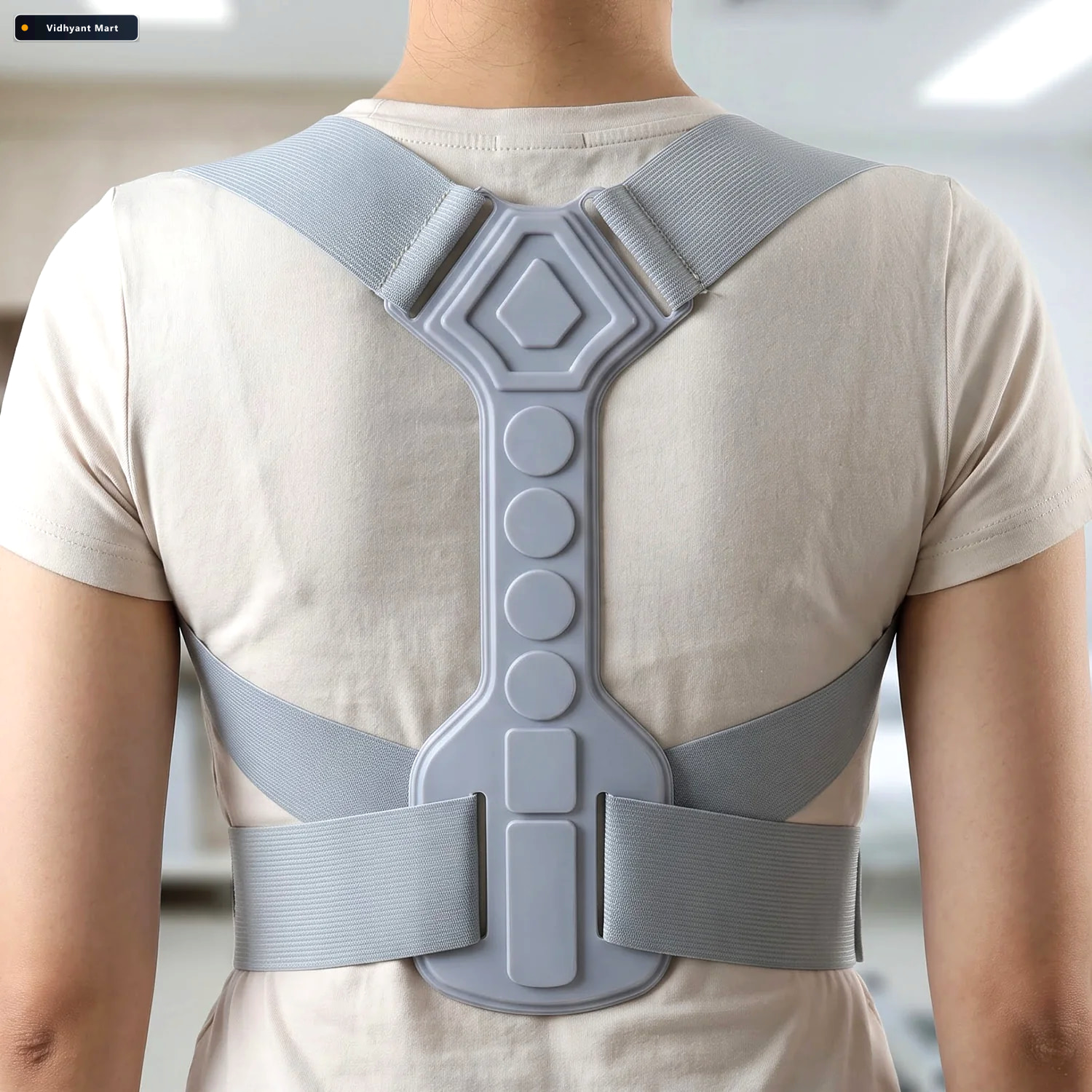 Vidhyant Mart Adjustable Lxl Posture Corrector Belt For Upper Ba 2