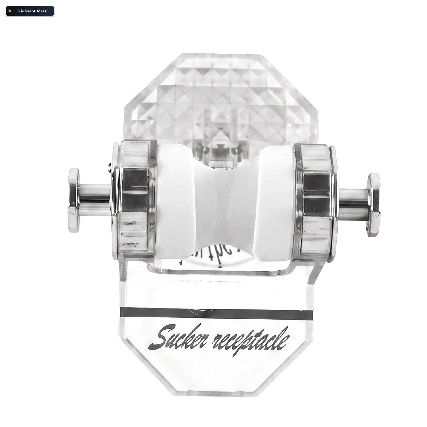 Vidhyant Mart Adjustable Suction Cup Shower Head Holder For Bath 4