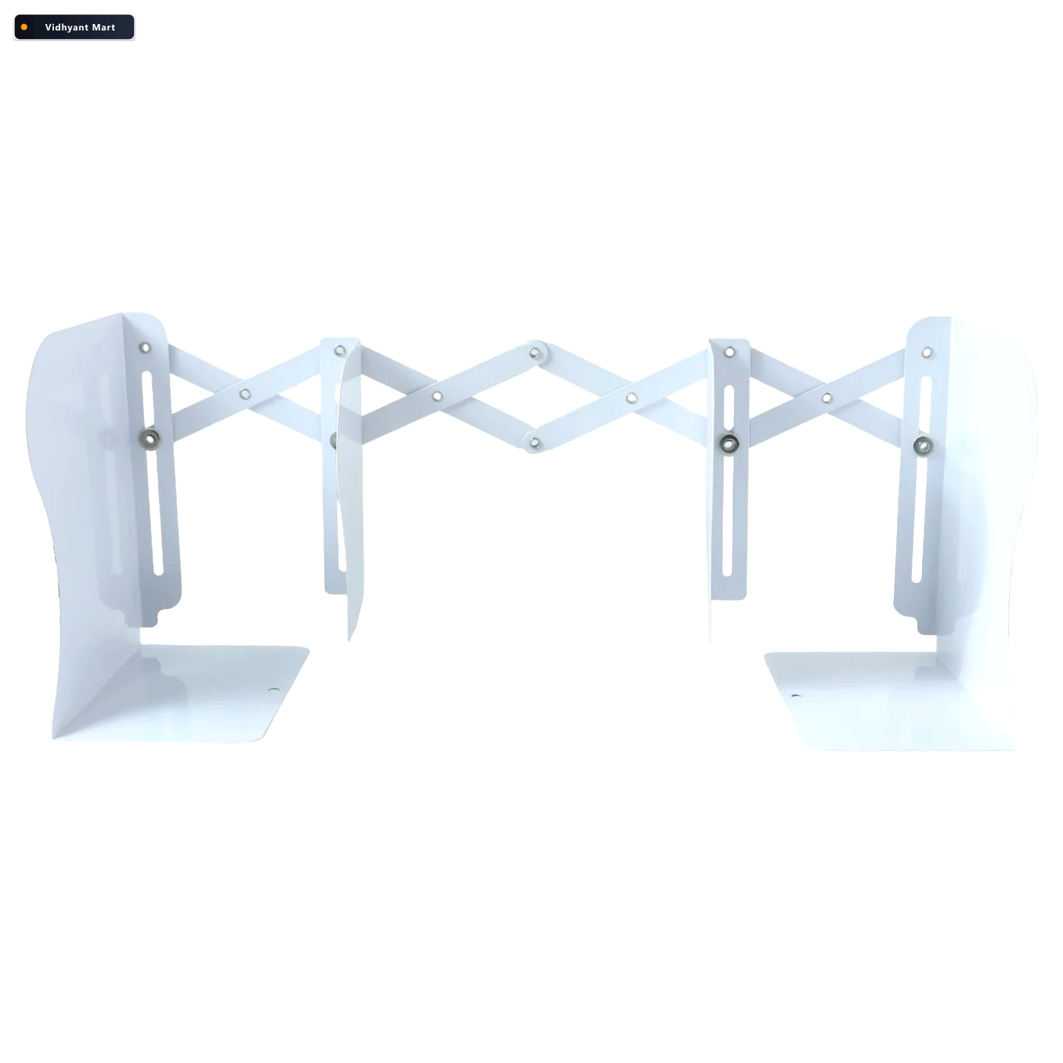 Vidhyant Mart Adjustable Telescope Iron Desk Book Stand Expandab 4