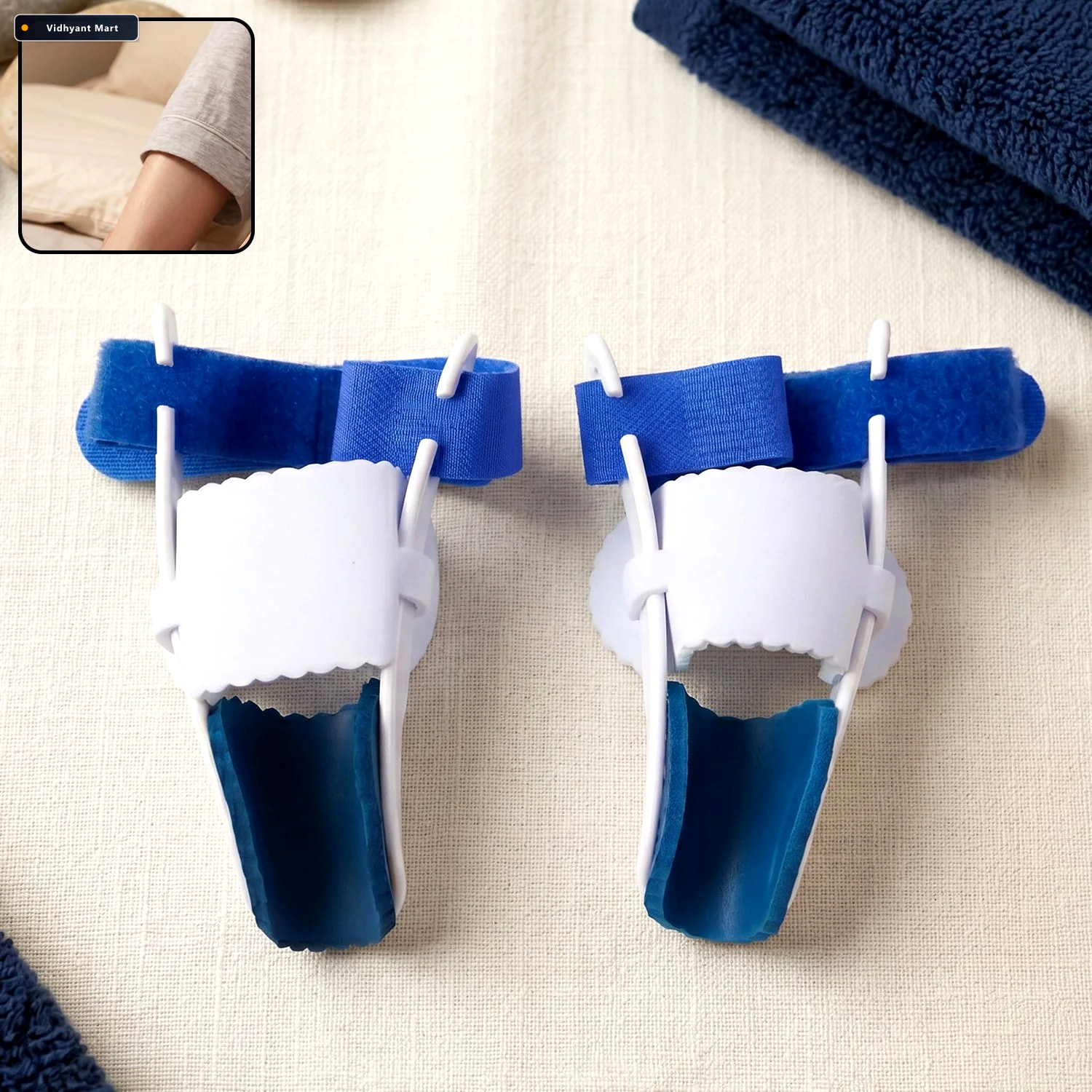 Vidhyant Mart Adjustable Toe Splint Support For Men With Strap F 2