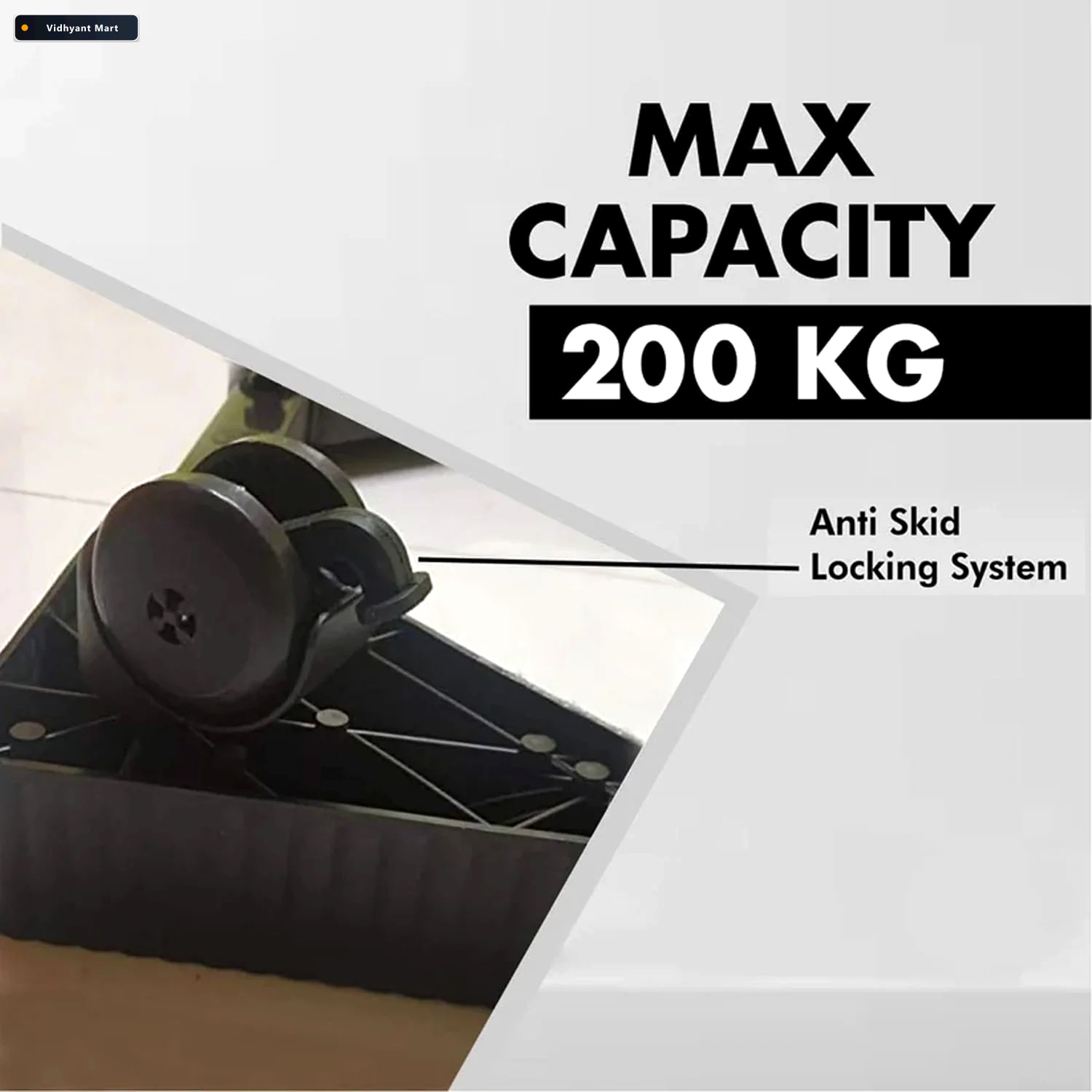 Vidhyant Mart Adjustable Washing Machine Stand Heavy Duty Anti V 2