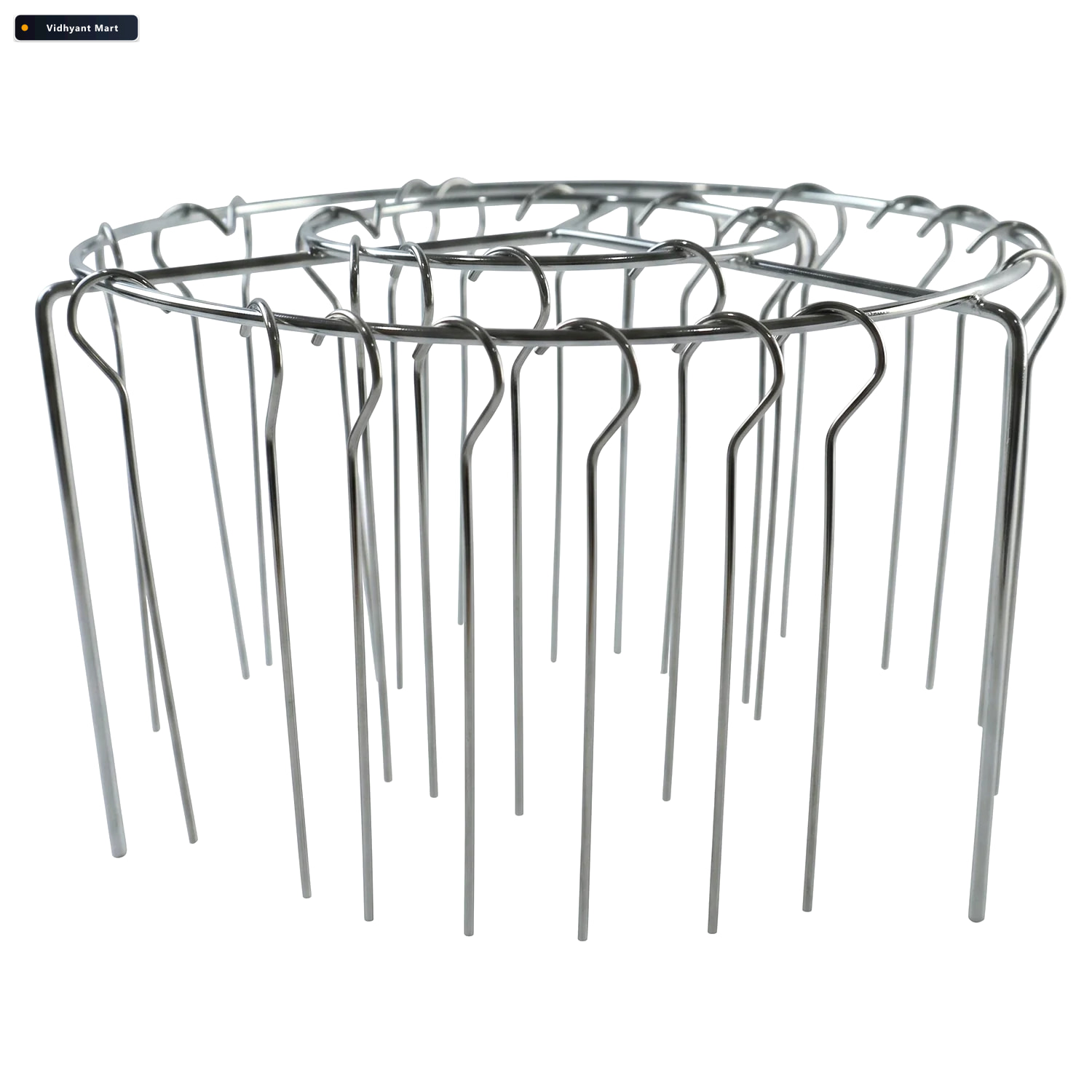 Vidhyant Mart Air Fryer Skewer Stand Stainless Steel Bbq Kebab R 4