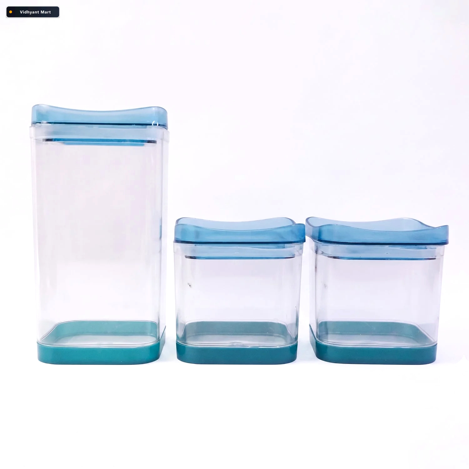 Vidhyant Mart Airtight Food Storage Containers Space Saving Leak 4