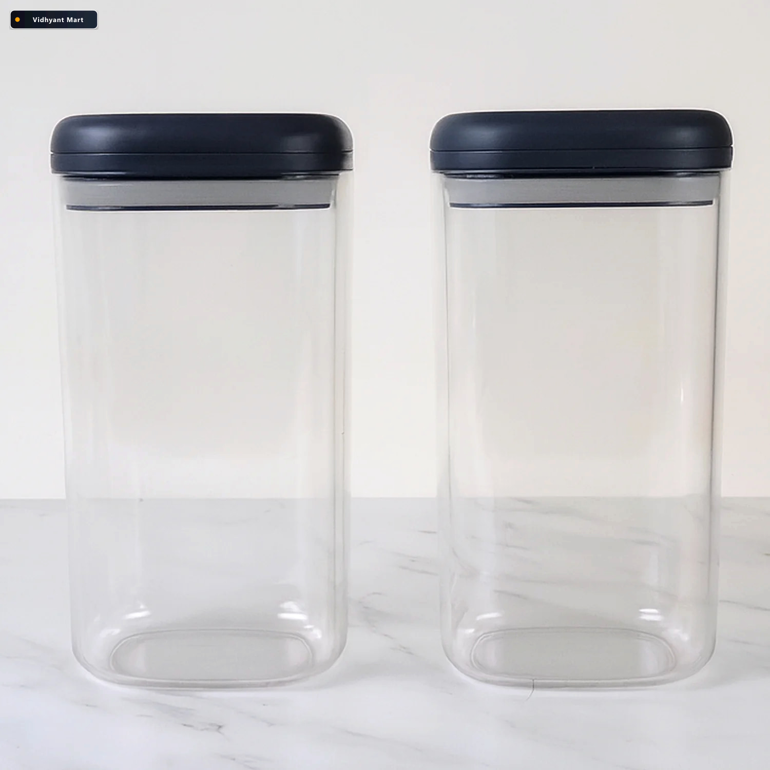 Vidhyant Mart Airtight Kitchen Storage Containers 2 Pc Set 1500 3