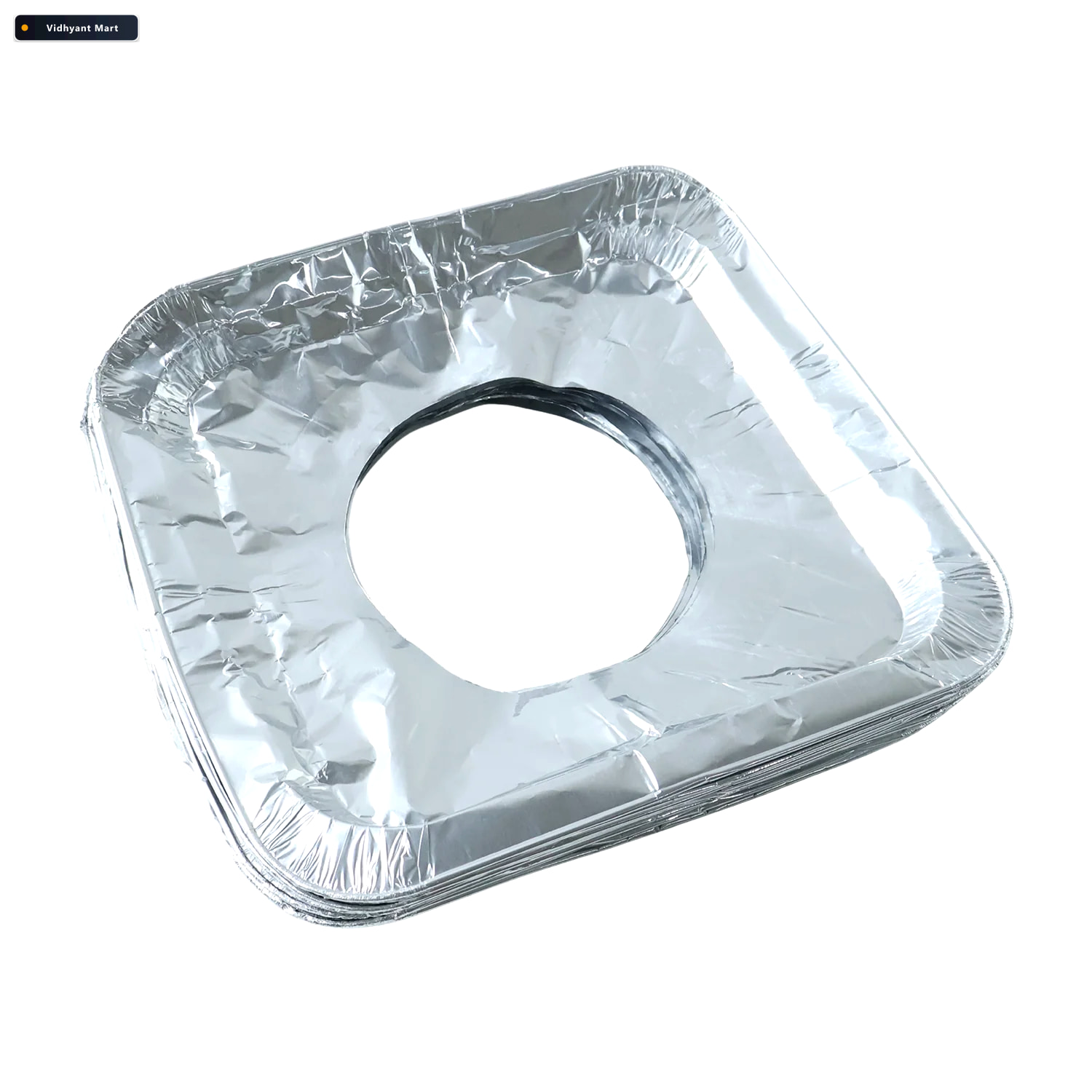 Vidhyant Mart Aluminium Gas Stove Protector Covers 10 Pc Disposa 4