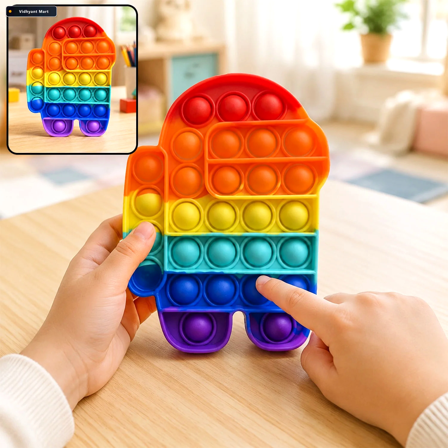 Vidhyant Mart Among Us Fidget Toy Stress Relief Fun Inventive Pl 1