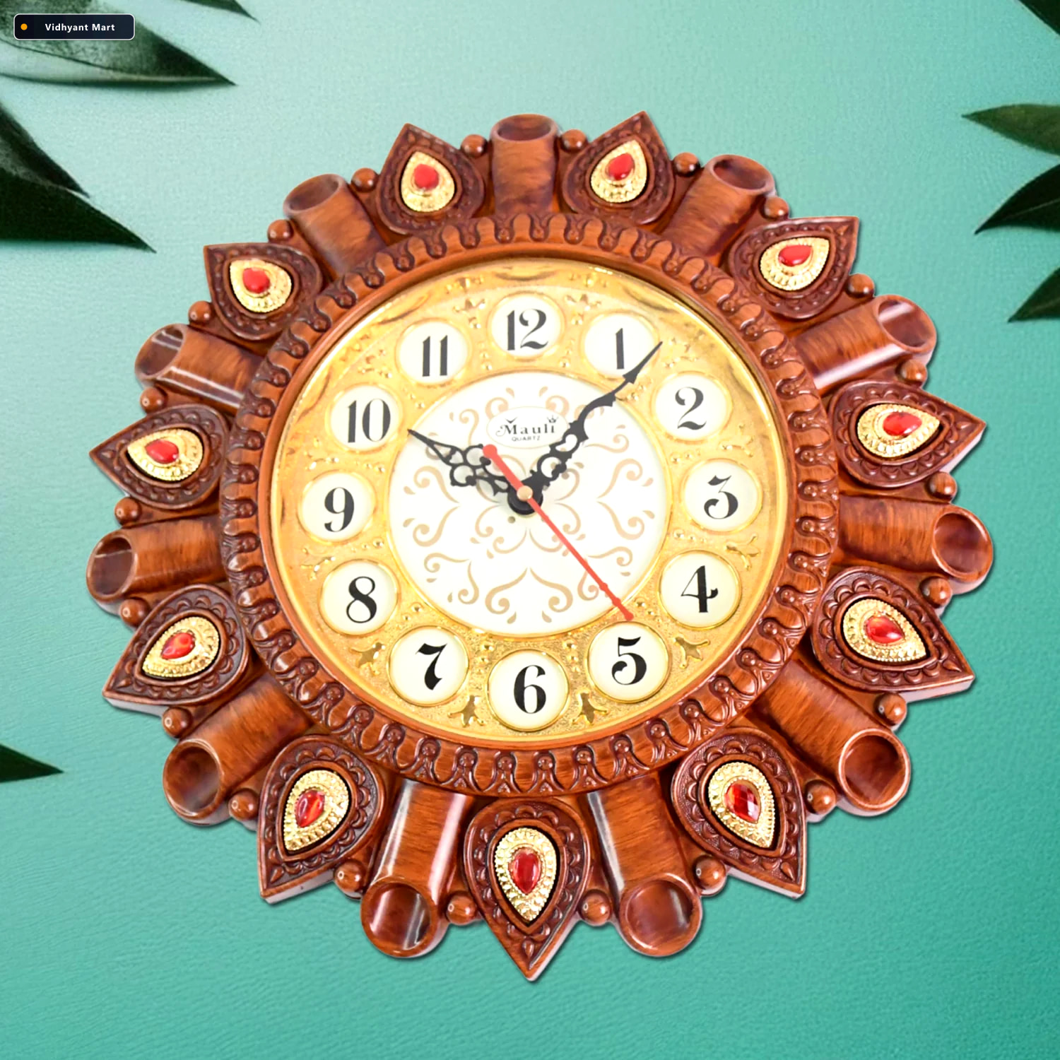 Vidhyant Mart Analog Wall Clock Stylish Modern Design For Home O 3
