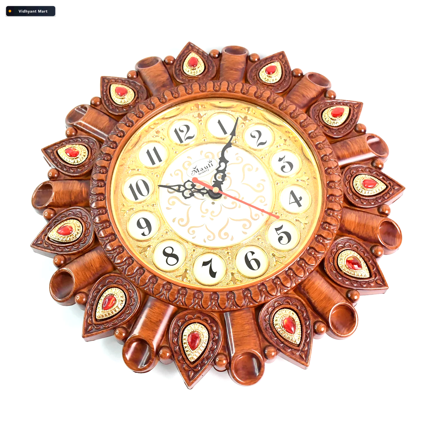 Vidhyant Mart Analog Wall Clock Stylish Modern Design For Home O 4