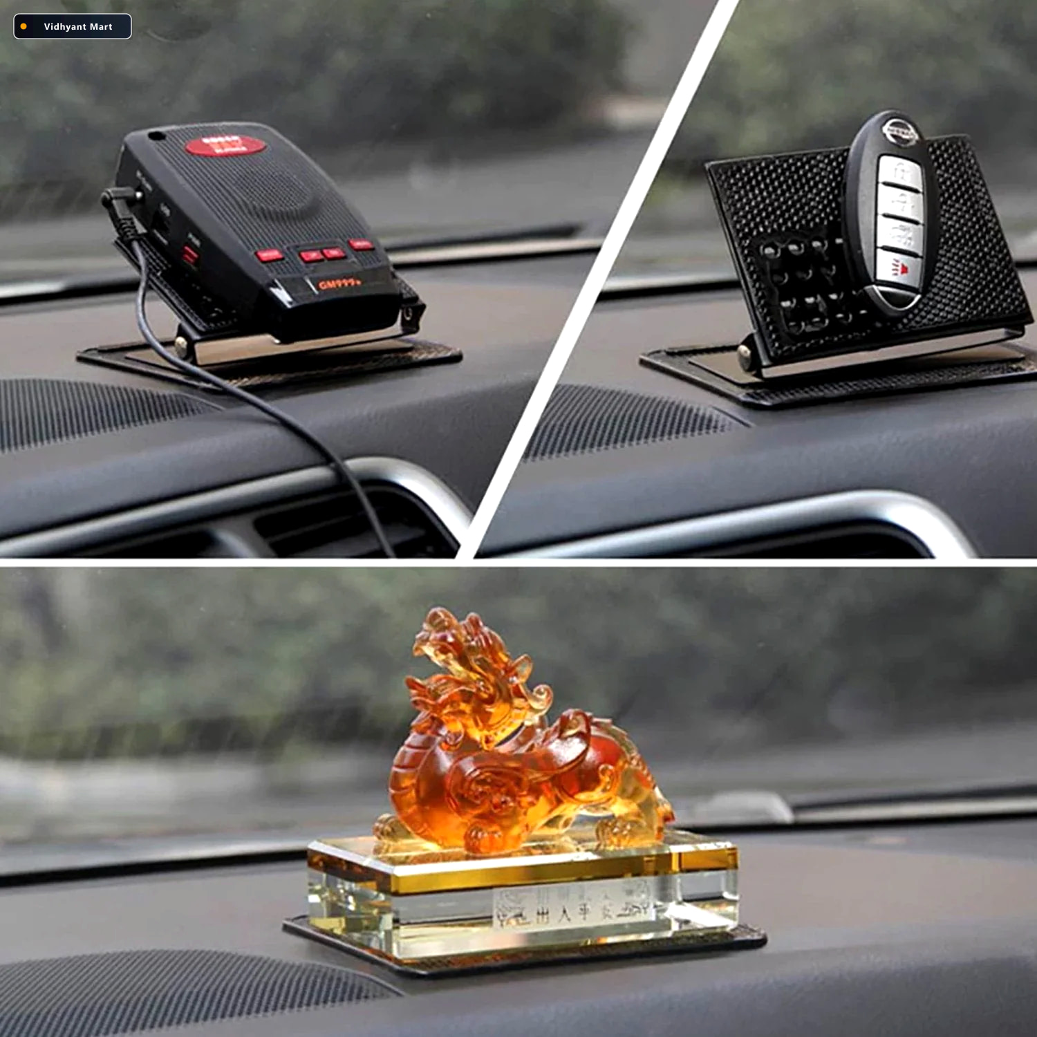 Vidhyant Mart Anti Skid Mat Universal Non Slip Grip For Car Home 3